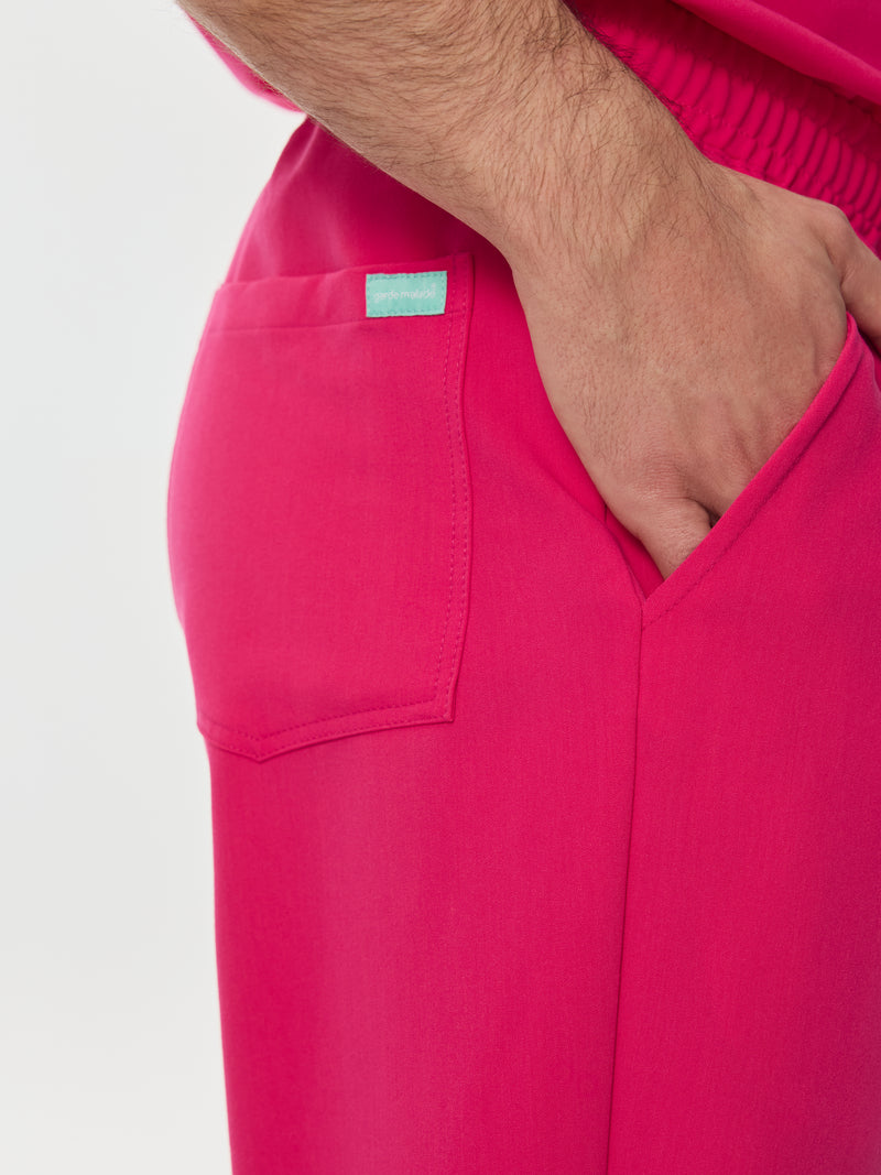 WILLIAM RE-GARDE™ - PINK CRUSH - Men's Jogger Pants - SILVADUR™