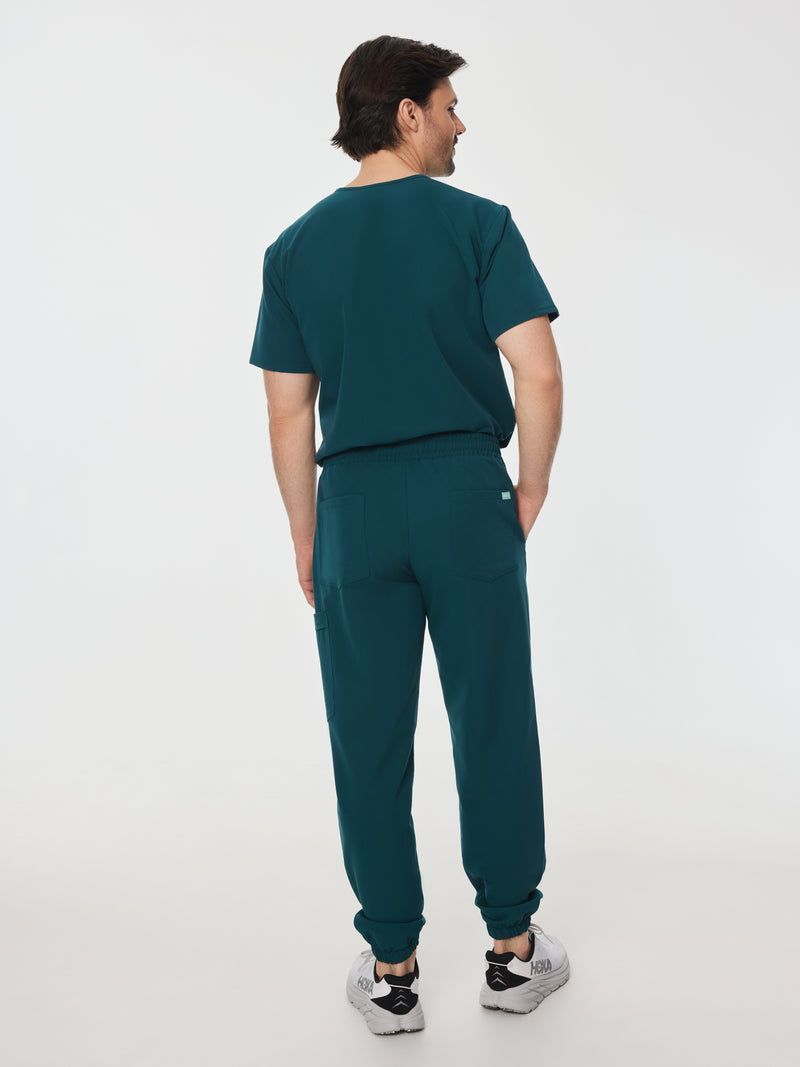 WILLIAM RE-GARDE™ - TEAL - Men's Jogger Pants - SILVADUR™