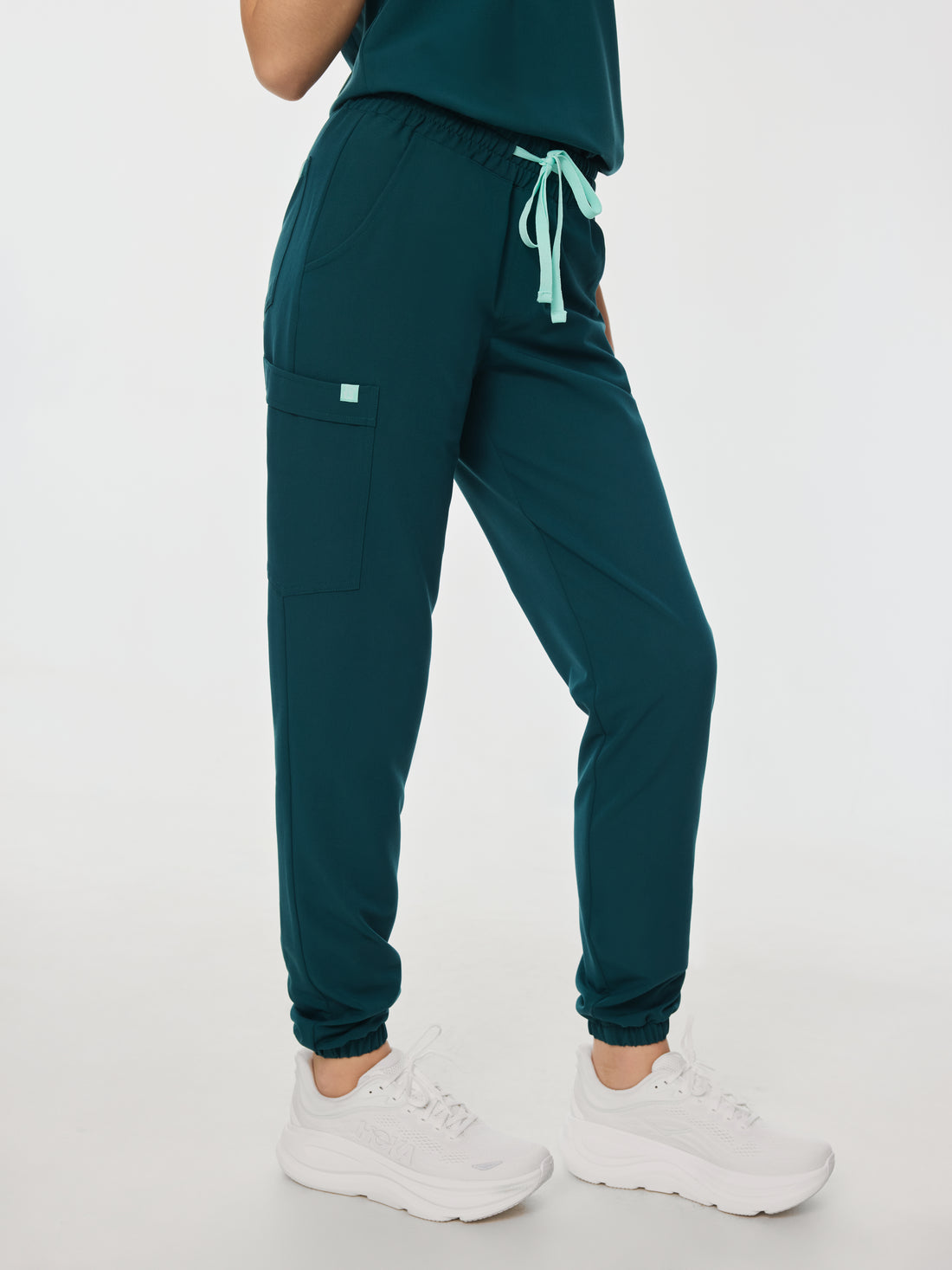 ROSIE RE-GARDE™ - TEAL - Jogger Scrub Pants - SILVADUR™