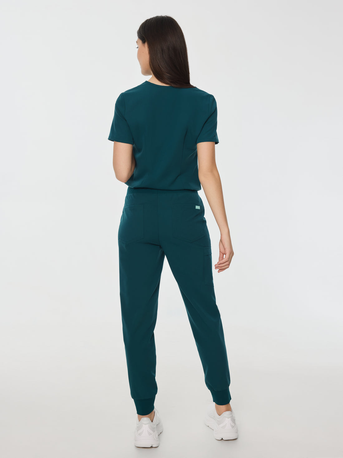 DEMI RE-GARDE™ - TEAL - Jogger Scrub Pants - SILVADUR™