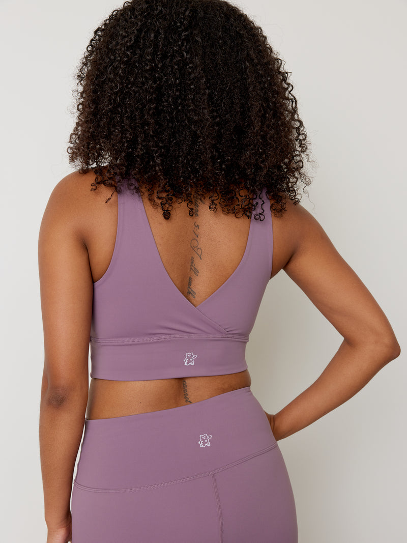 Sport Bra - Dusty Purple - Garde-Malade