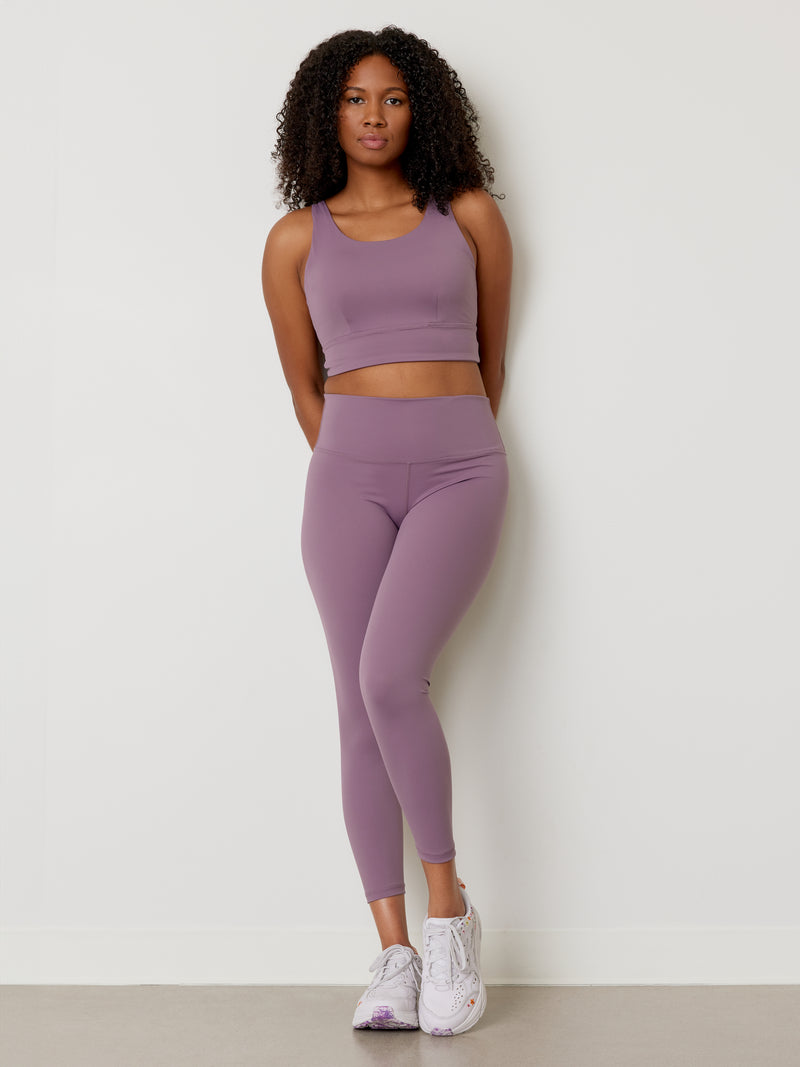 Legging 25" - Dusty Purple - Garde-Malade