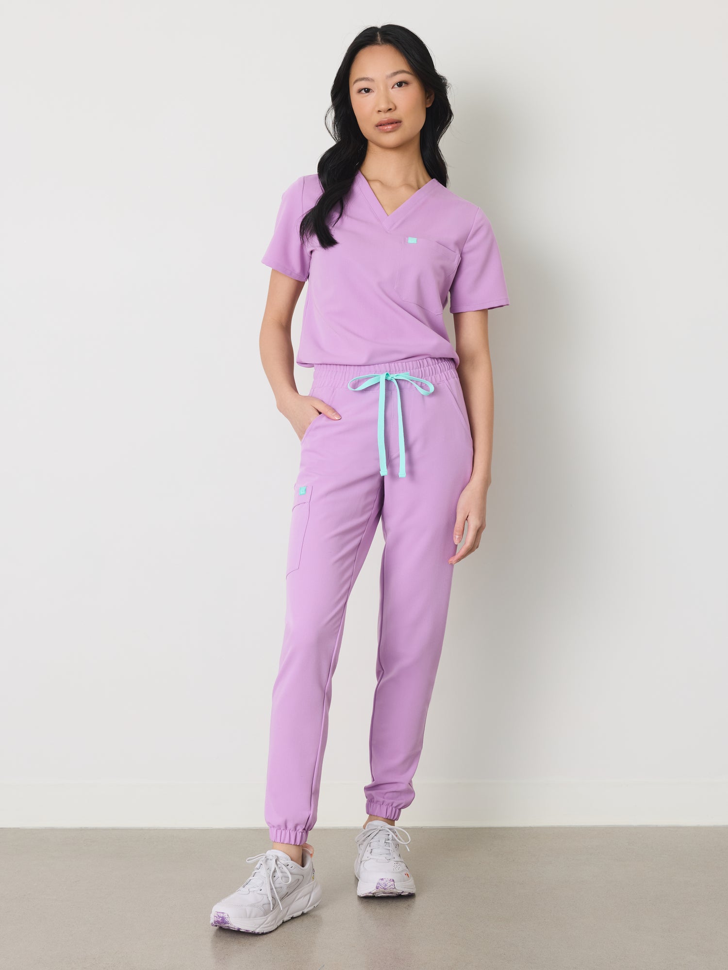 ROSIE RE-GARDE™ - LILAC - Jogger Scrub Pants - SILVADUR™ - Final Sale
