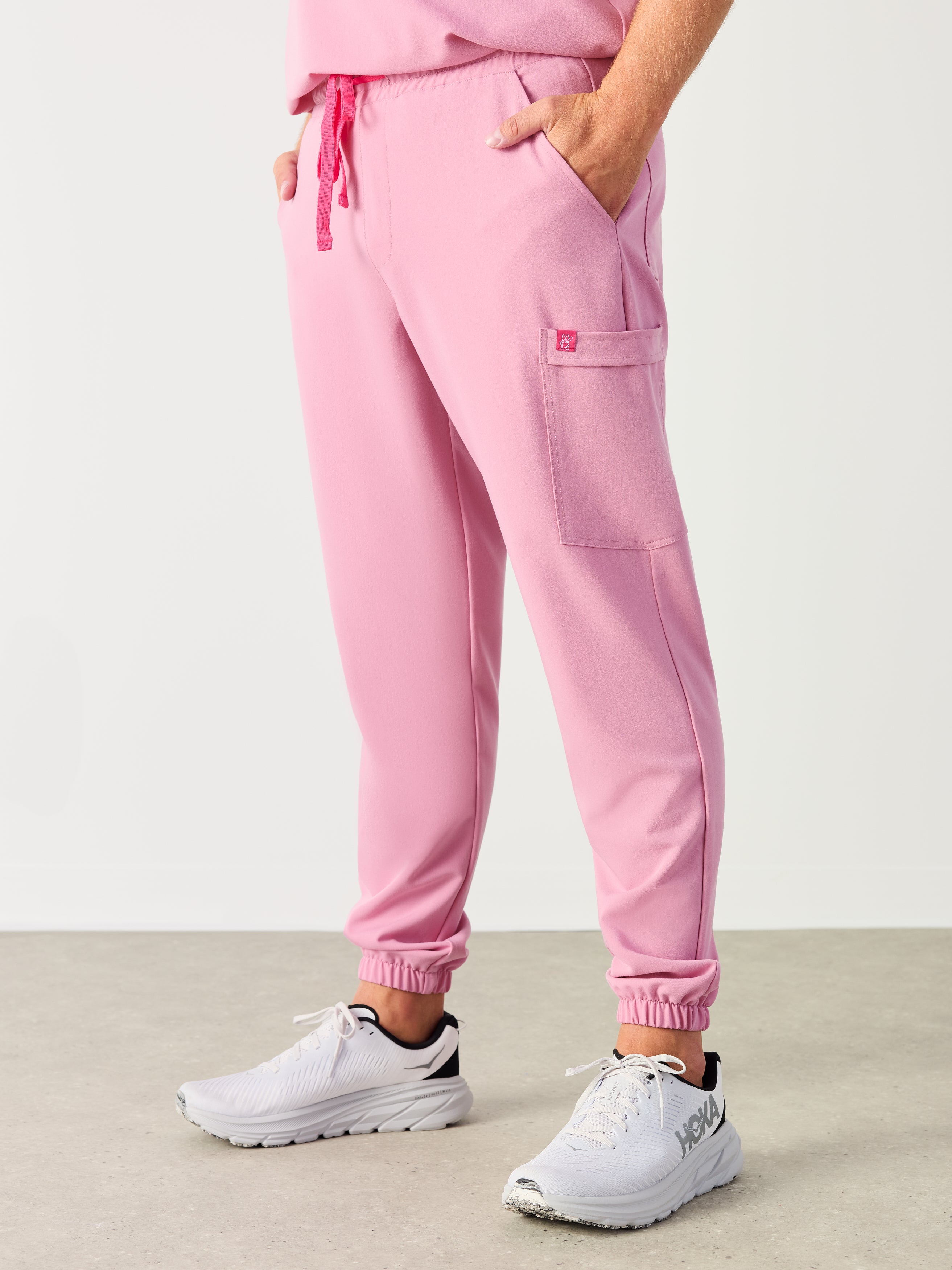 WILLIAM RE-GARDE™ - HOPEFUL PINK - Men's Jogger Pants - SILVADUR™
