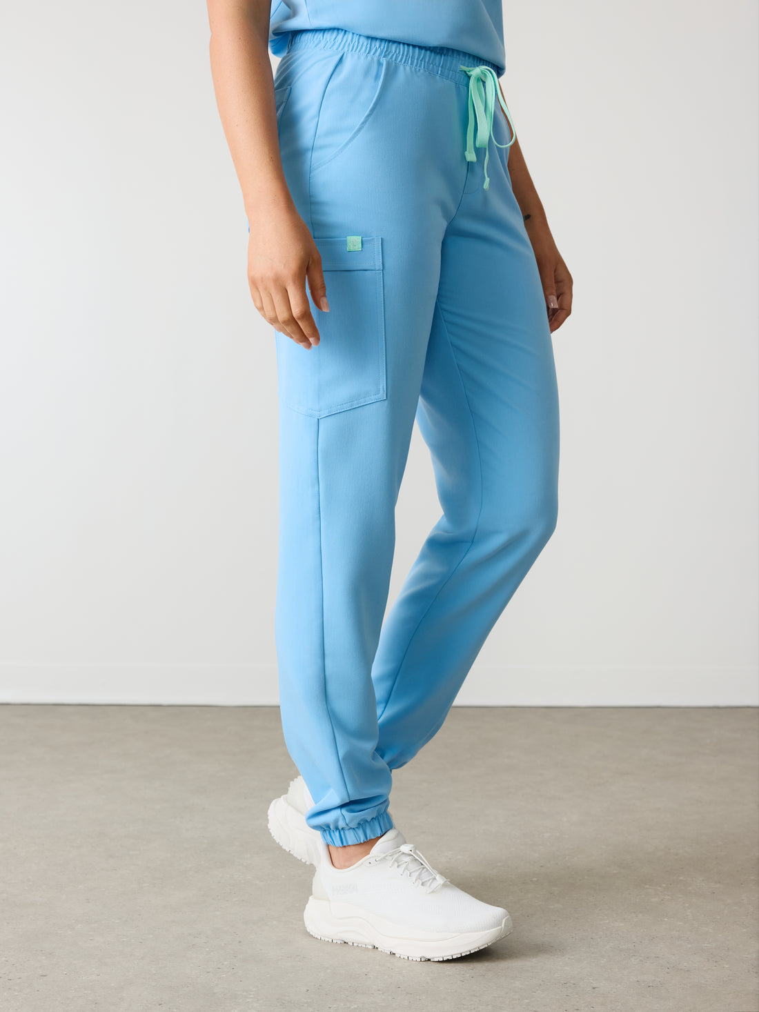 ROSIE RE-GARDE™ - CLASSIC BLUE - Jogger Scrub Pants - SILVADUR™