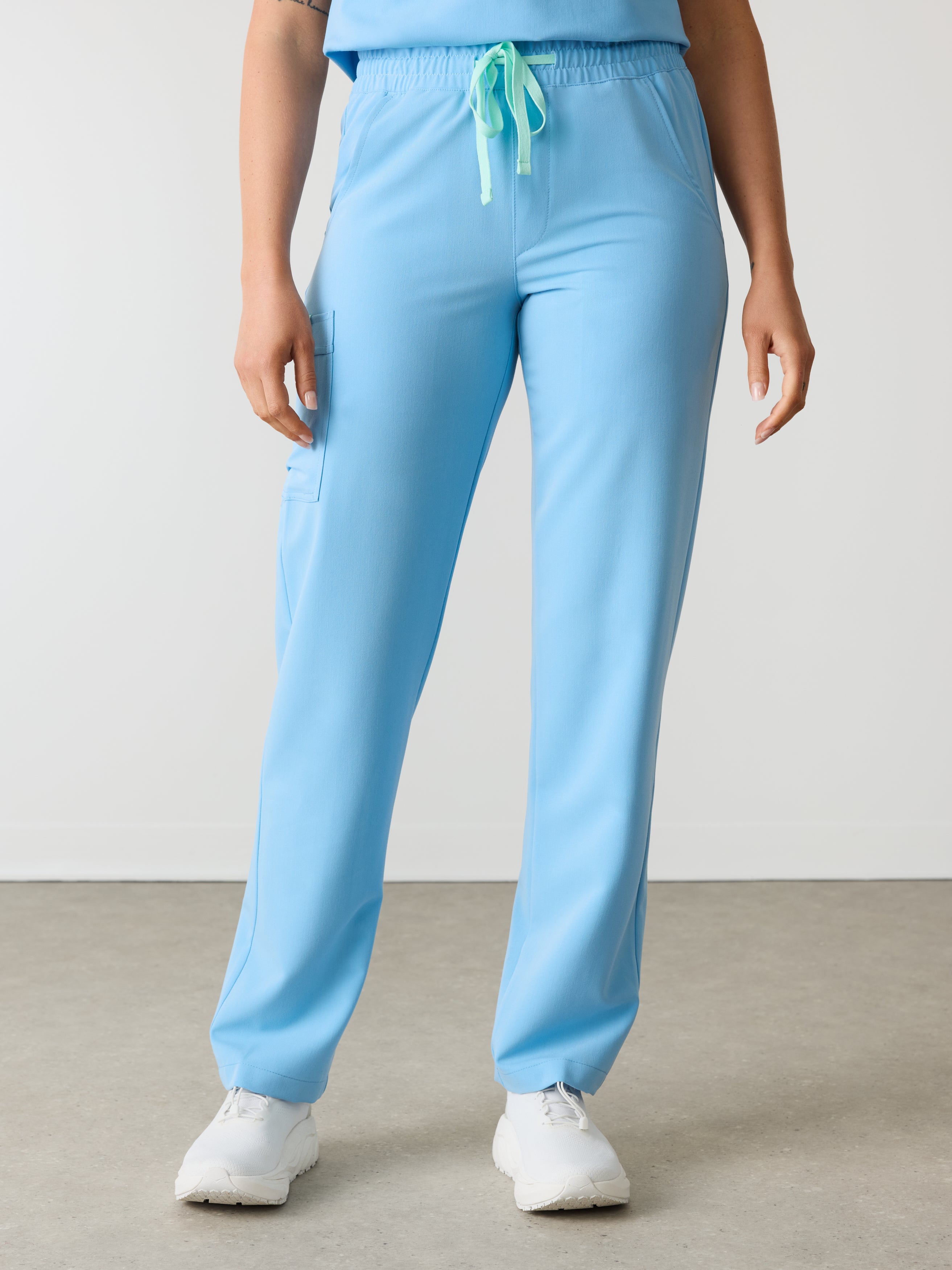 JULIETA RE-GARDE™ - CLASSIC BLUE - Straight Cut Scrub Pants