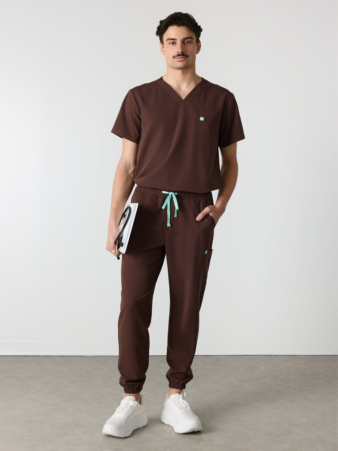 WILLIAM RE-GARDE™ - CHOCOLATE - Men's Jogger Pants - SILVADUR™