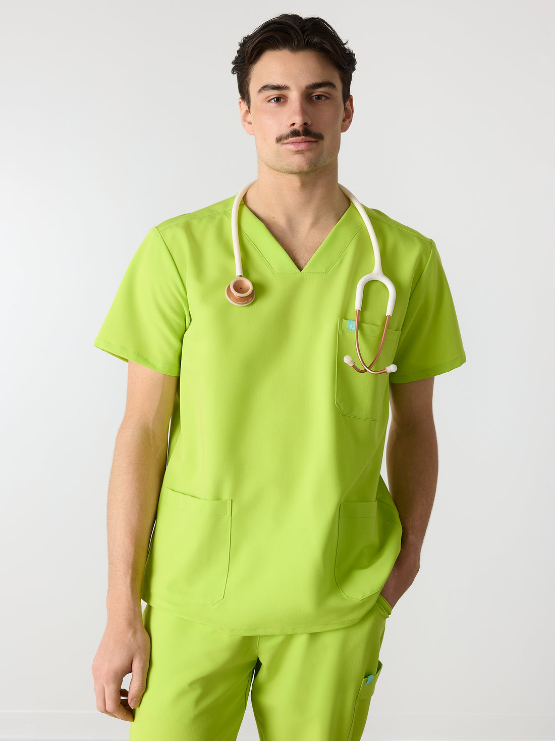 ZACK RE-GARDE™ - LIMA - Blusa médica de tres bolsillos para hombre - VENTA FINAL
