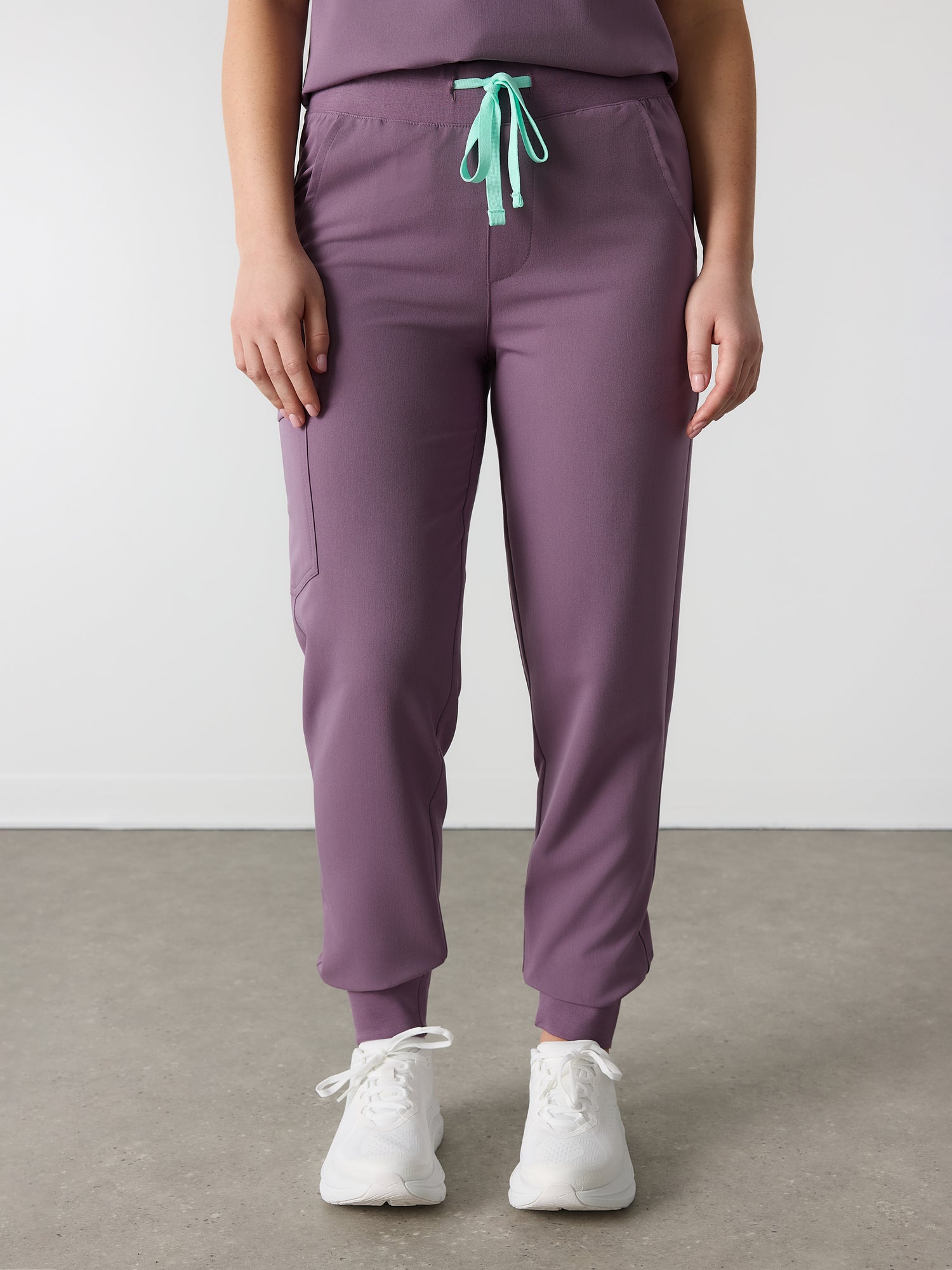 DEMI RE-GARDE™ - DUSTY PURPLE - Jogger Scrub Pants - SILVADUR™
