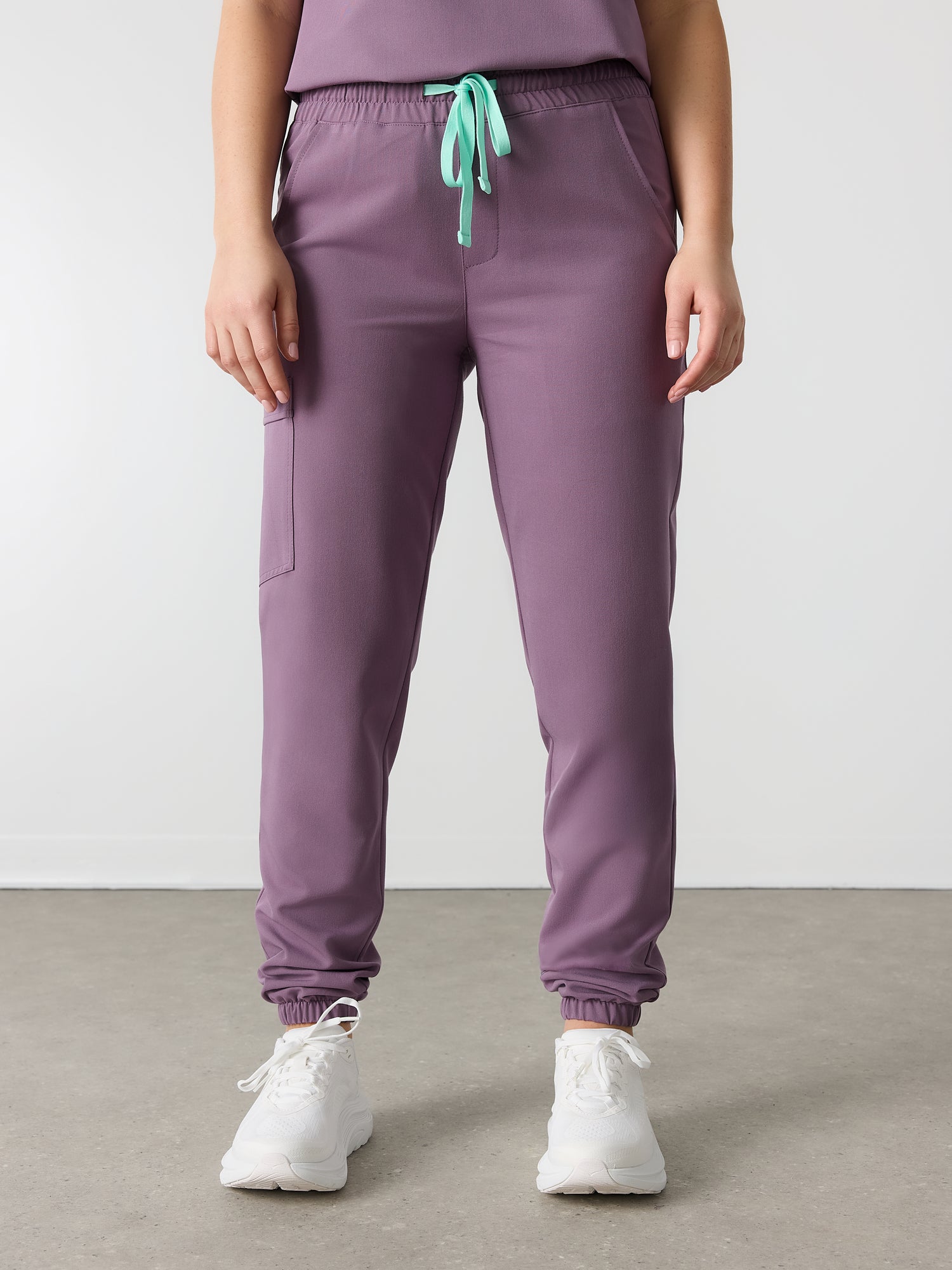 ROSIE RE-GARDE™ - DUSTY PURPLE - Jogger Scrub Pants - SILVADUR™