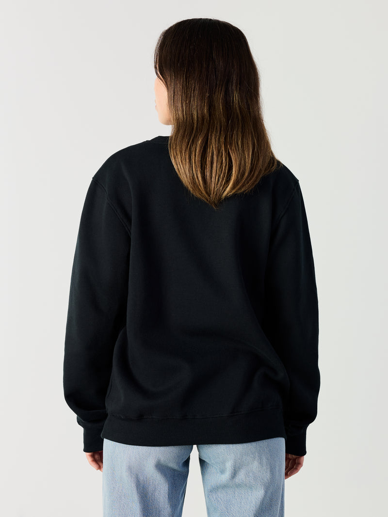 Rock The Pink - Crewneck Black
