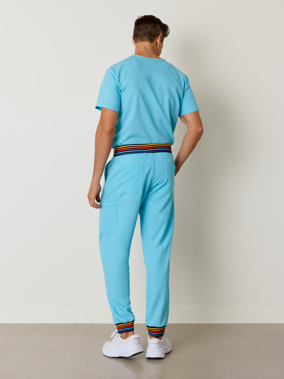 BRUCE RE-GARDE™ - RETRO BLUE - Pantalones deportivos para hombre