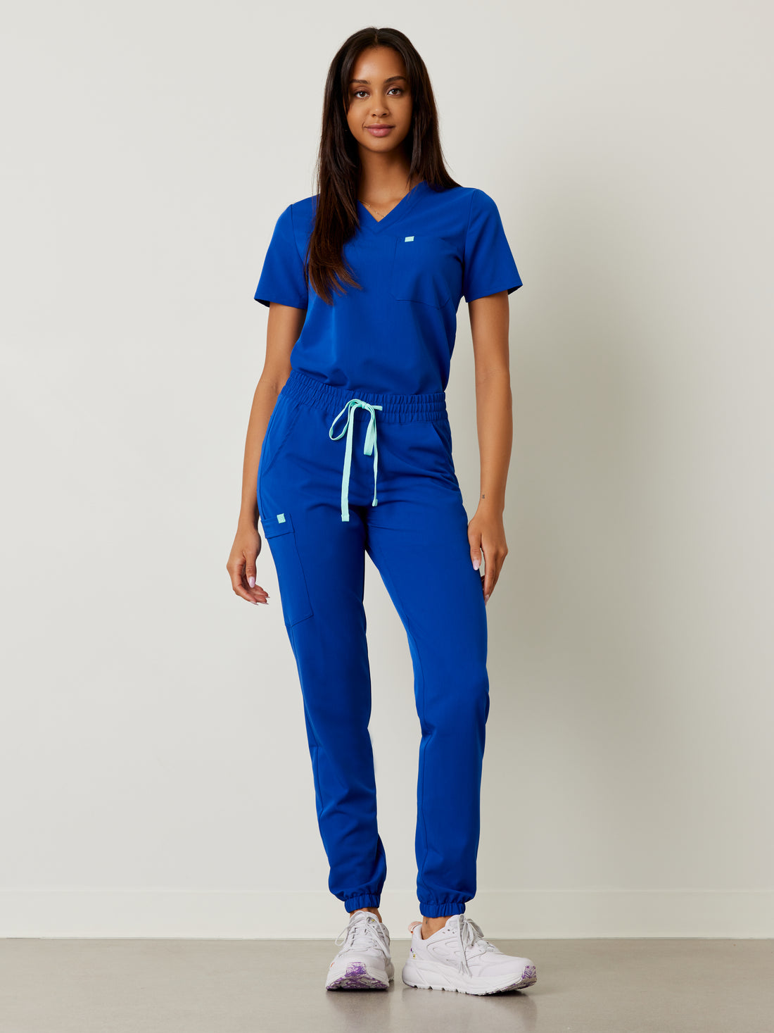 ROSIE RE-GARDE™ - ROYAL BLUE - Jogger Scrub Pants - SILVADUR™