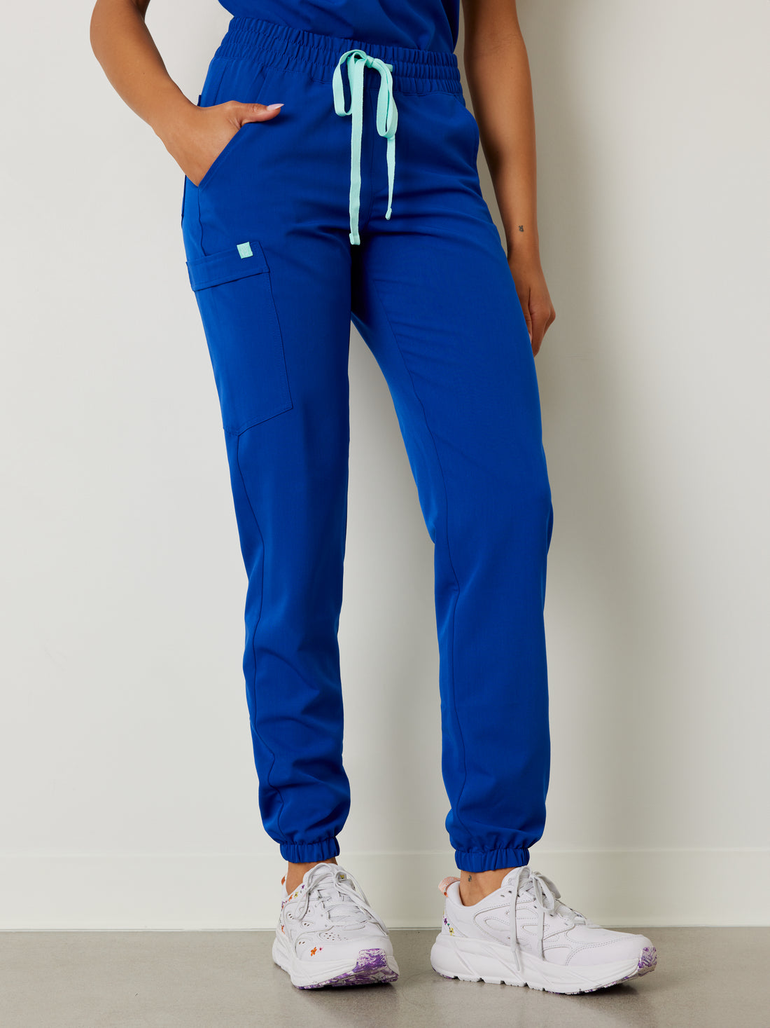 ROSIE RE-GARDE™ - ROYAL BLUE - Jogger Scrub Pants - SILVADUR™