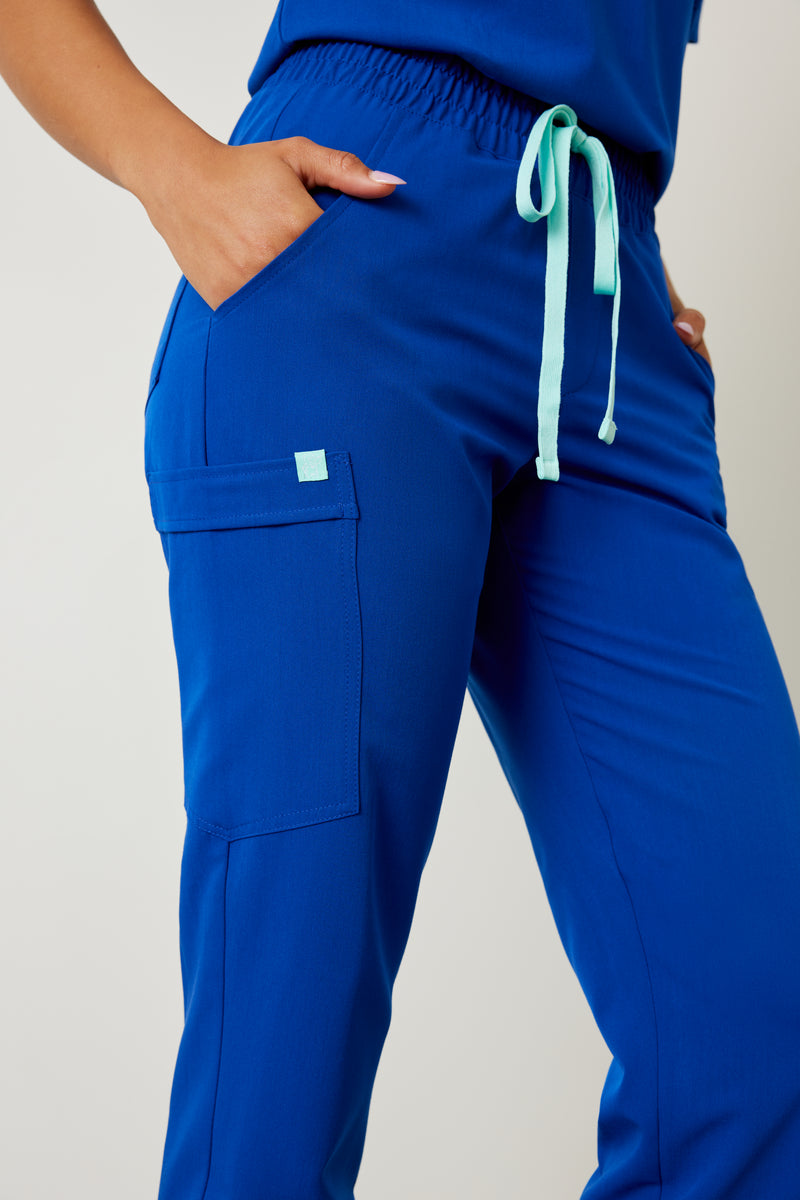 ROSIE RE-GARDE™ - ROYAL BLUE - Jogger Scrub Pants