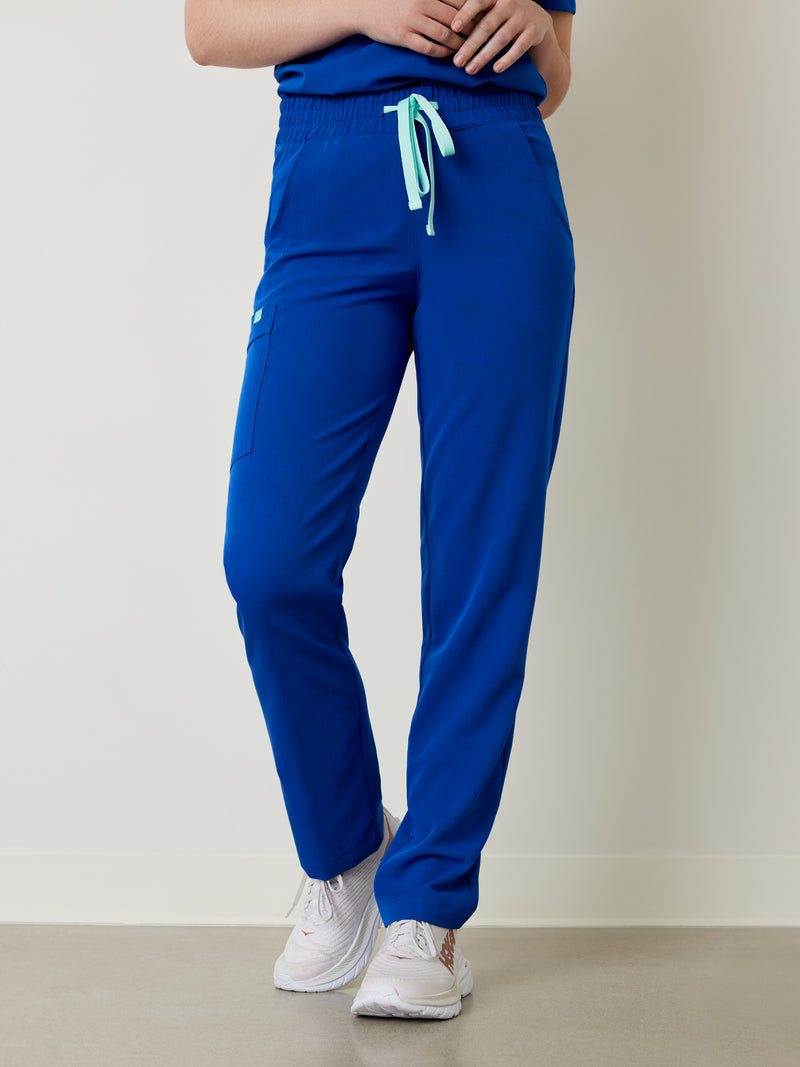 JULIETA RE-GARDE™ - ROYAL BLUE - Straight Cut Scrub Pants