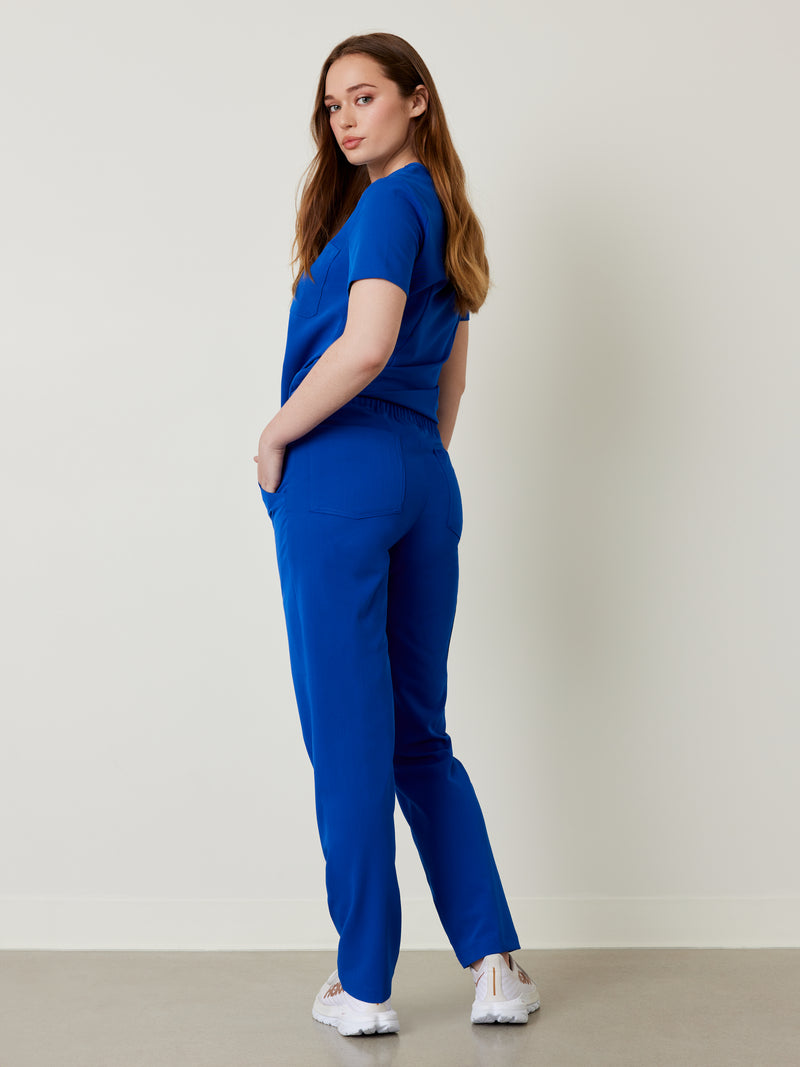 JULIETA RE-GARDE™ - ROYAL BLUE - Straight Cut Scrub Pants