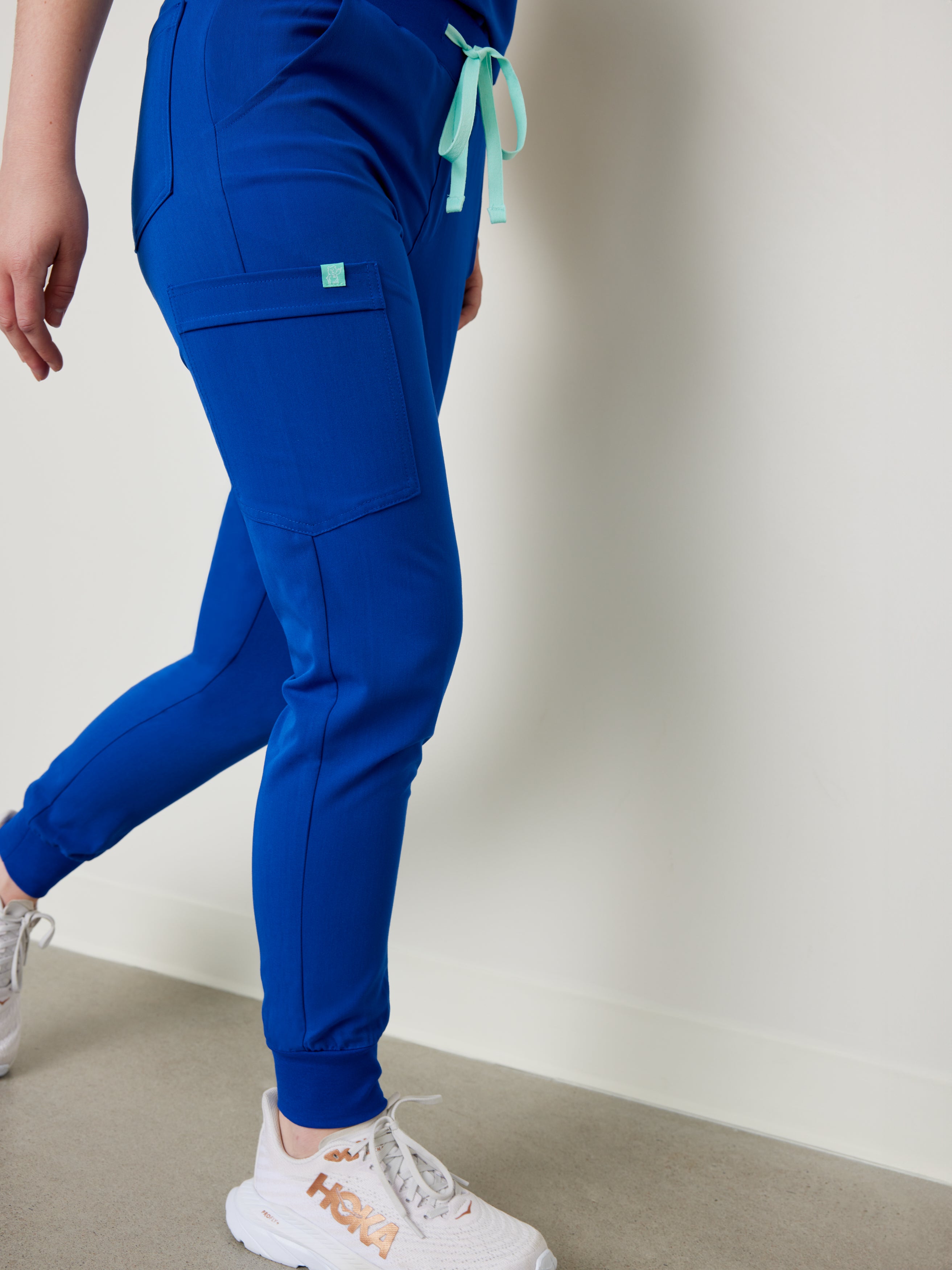 DEMI RE-GARDE™ - ROYAL BLUE - Jogger Scrub Pants - SILVADUR™