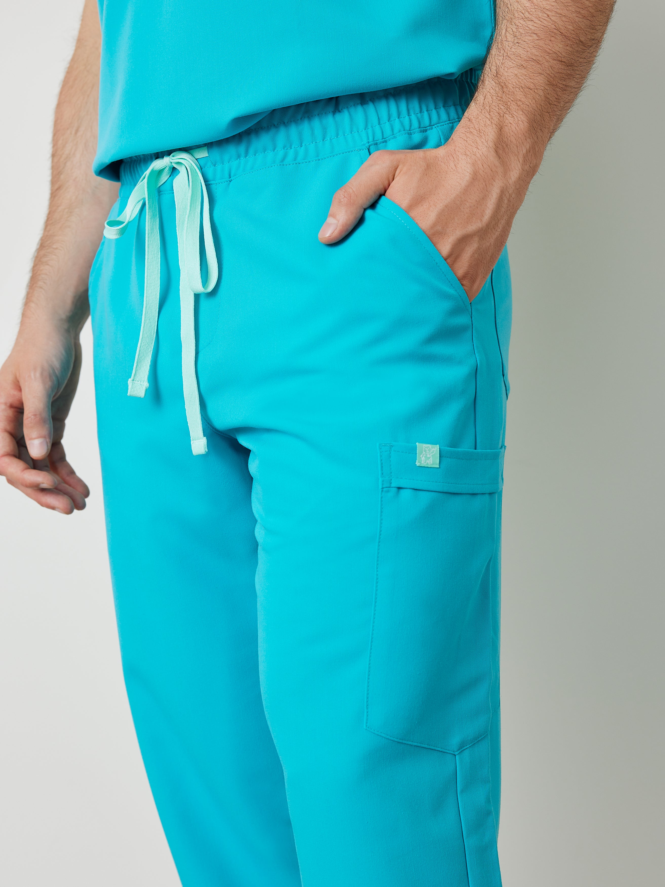 WILLIAM RE-GARDE™ - Turquoise - Men's Jogger Pants - Final Sale