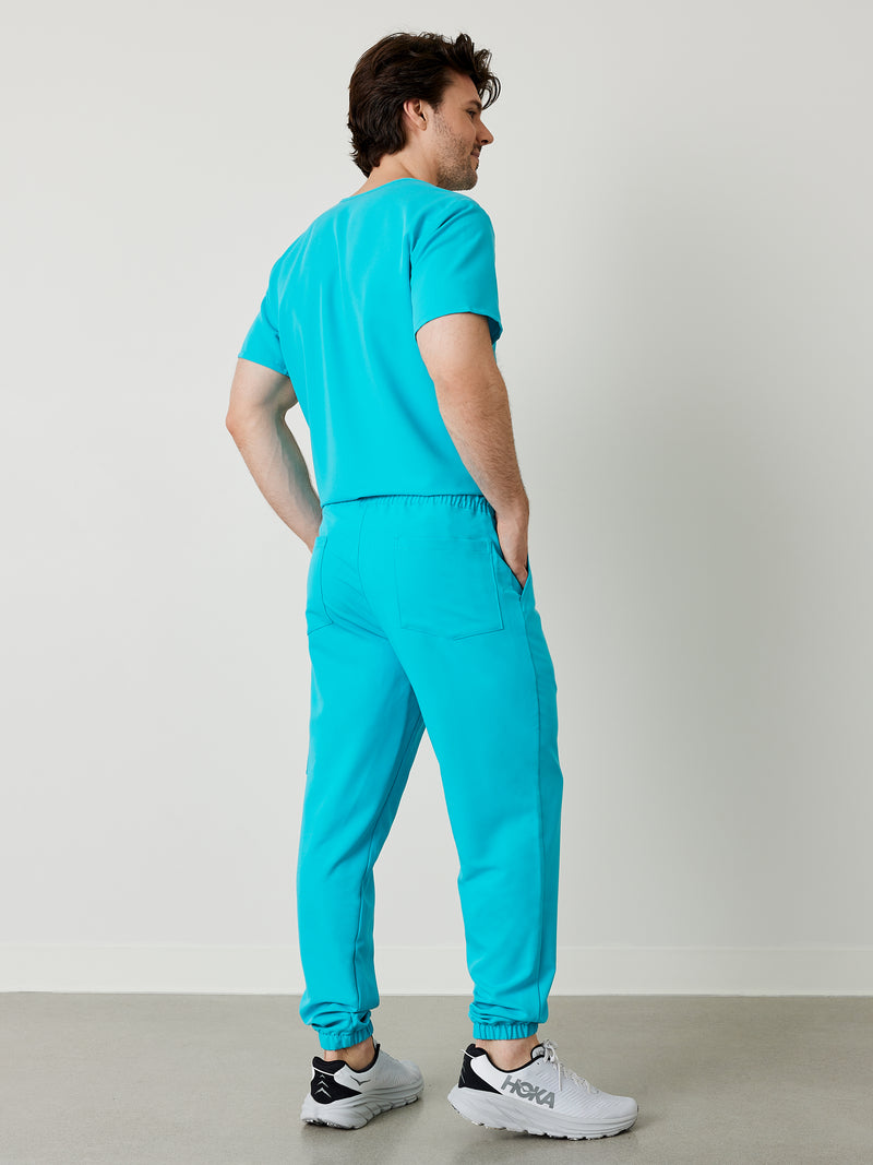 WILLIAM RE-GARDE™ - Turquoise - Men's Jogger Pants - FINAL SALE