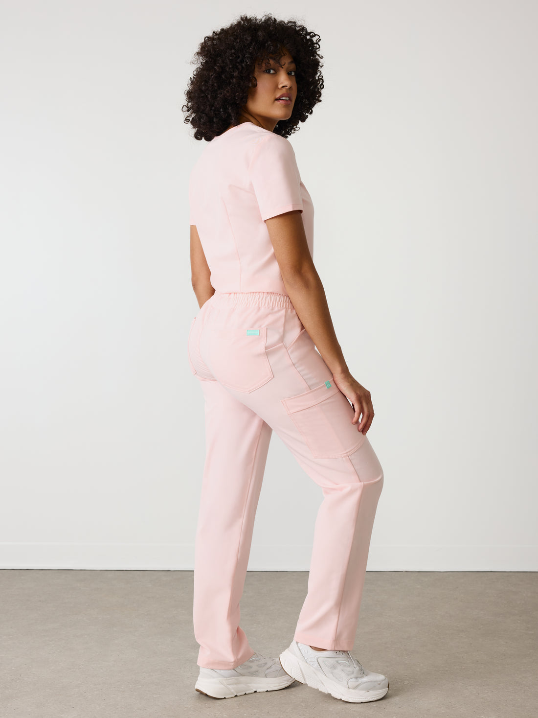 JULIETA RE-GARDE™ - ROSE QUARTZ - Straight Cut Scrub Pants - SILVADUR™