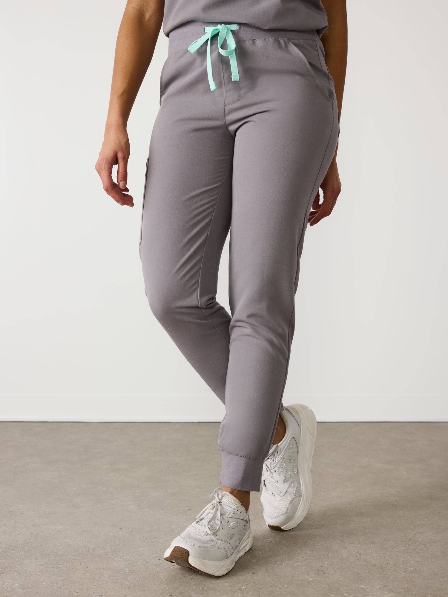 DEMI RE-GARDE™ - ECLIPSE GREY - Jogger Scrub Pants - SILVADUR™