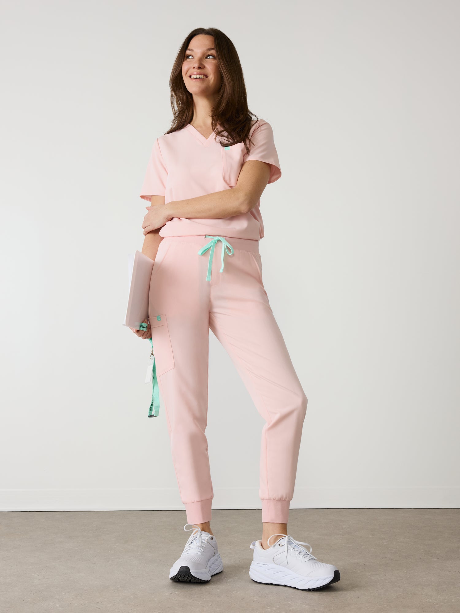 DEMI RE-GARDE™ - ROSE QUARTZ - Jogger Scrub Pants - SILVADUR™
