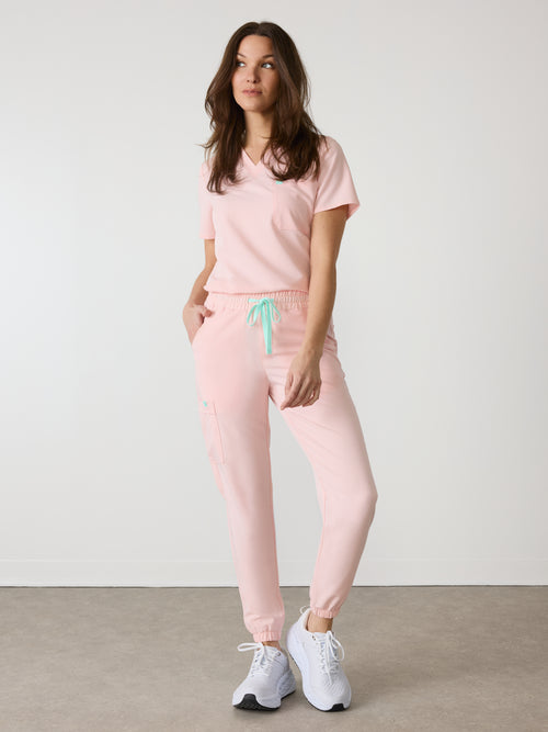 ROSIE RE-GARDE™ - ROSE QUARTZ - Jogger Scrub Pants - SILVADUR™