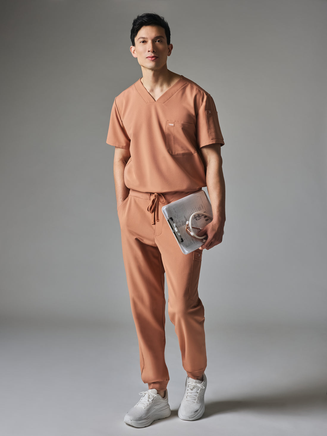 NATHAN GARDE™ - MOCHA - Six Pockets Men's Jogger Pants - SILVADUR™