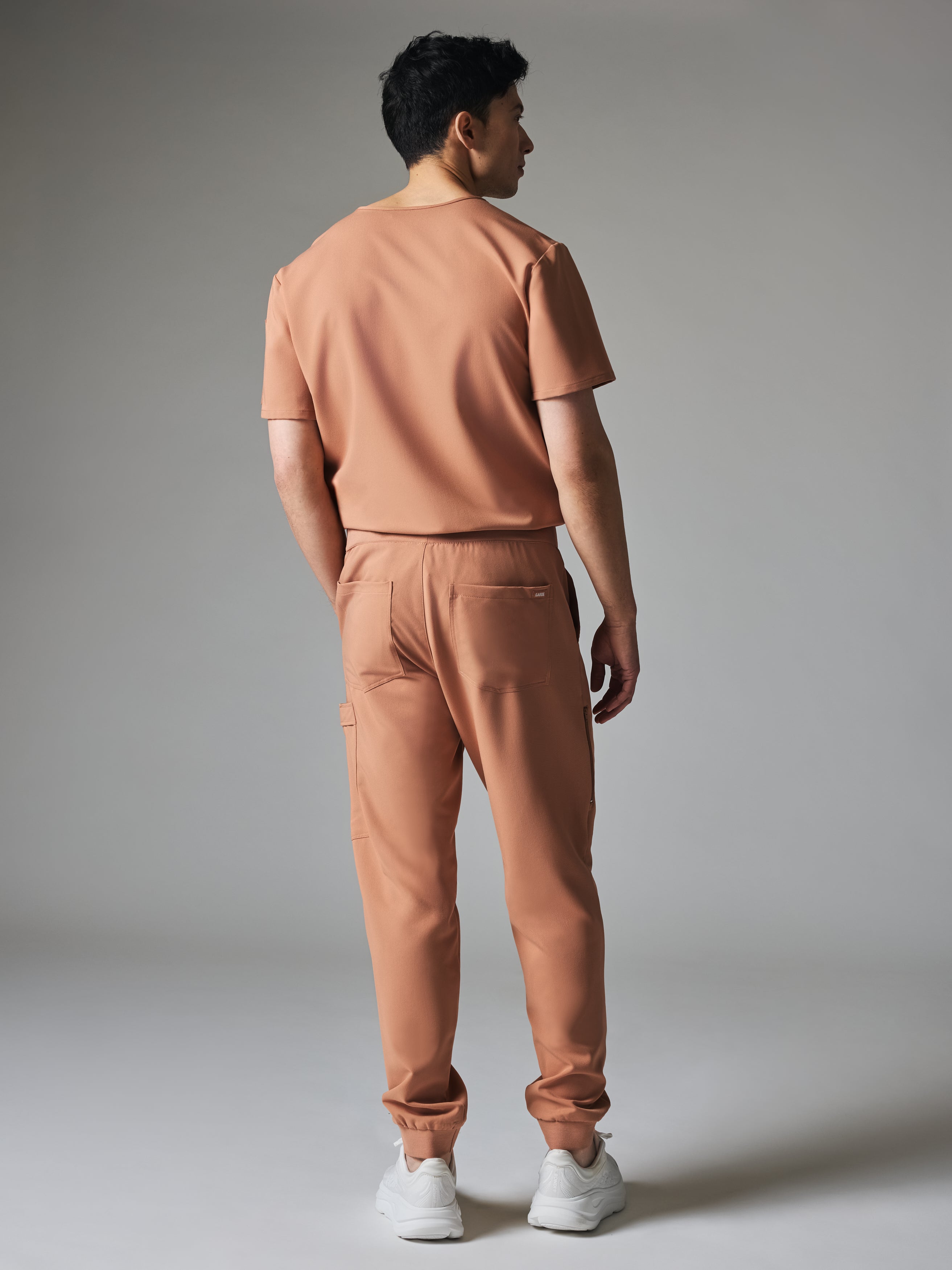 NATHAN GARDE™ - MOCHA - Six Pockets Men's Jogger Pants - SILVADUR