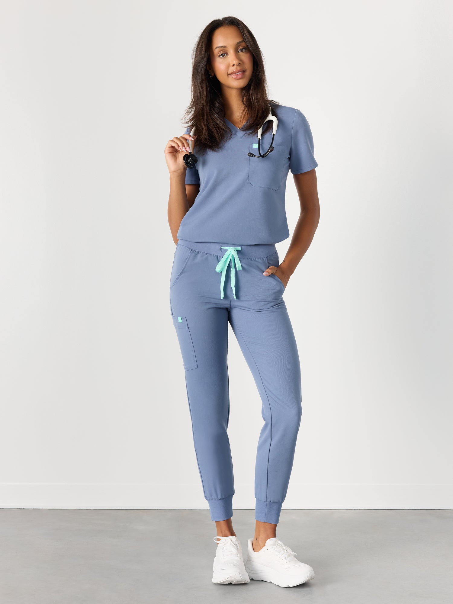 DEMI RE-GARDE™ - HORIZONTE AZUL - Pantalón médico deportivo - SILVADUR™