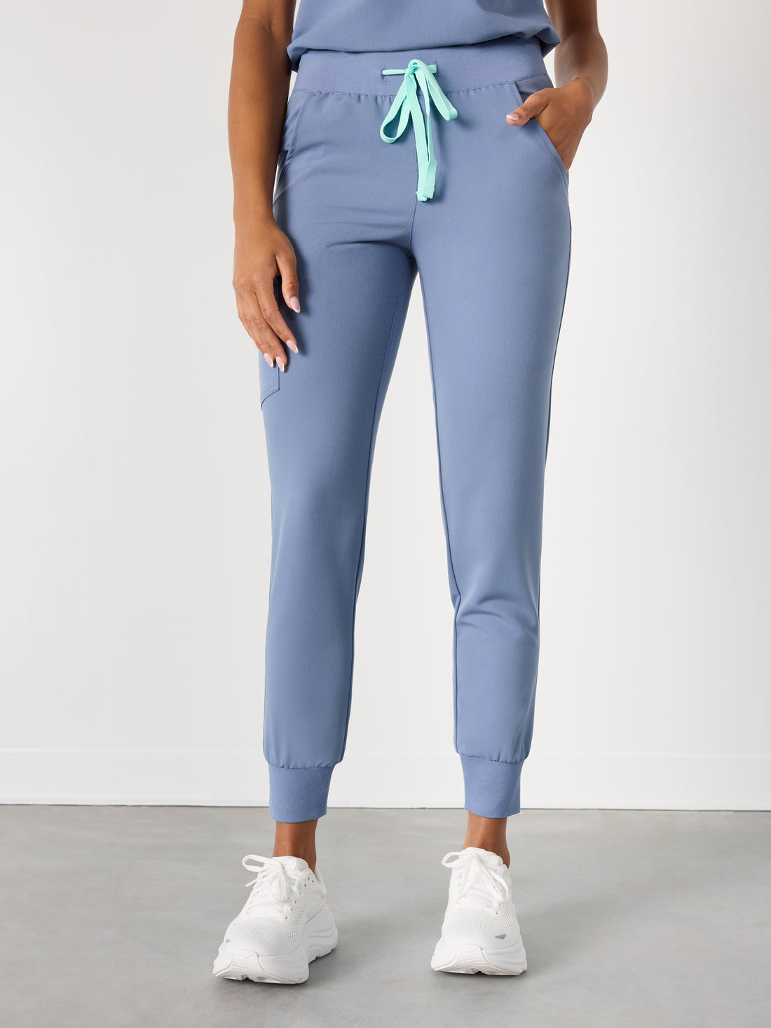 DEMI RE-GARDE™ - BLUE HORIZON - Jogger Scrub Pants - SILVADUR™