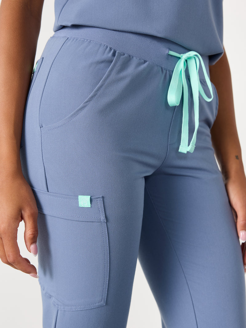 DEMI RE-GARDE™ - BLUE HORIZON - Jogger Scrub Pants - SILVADUR™