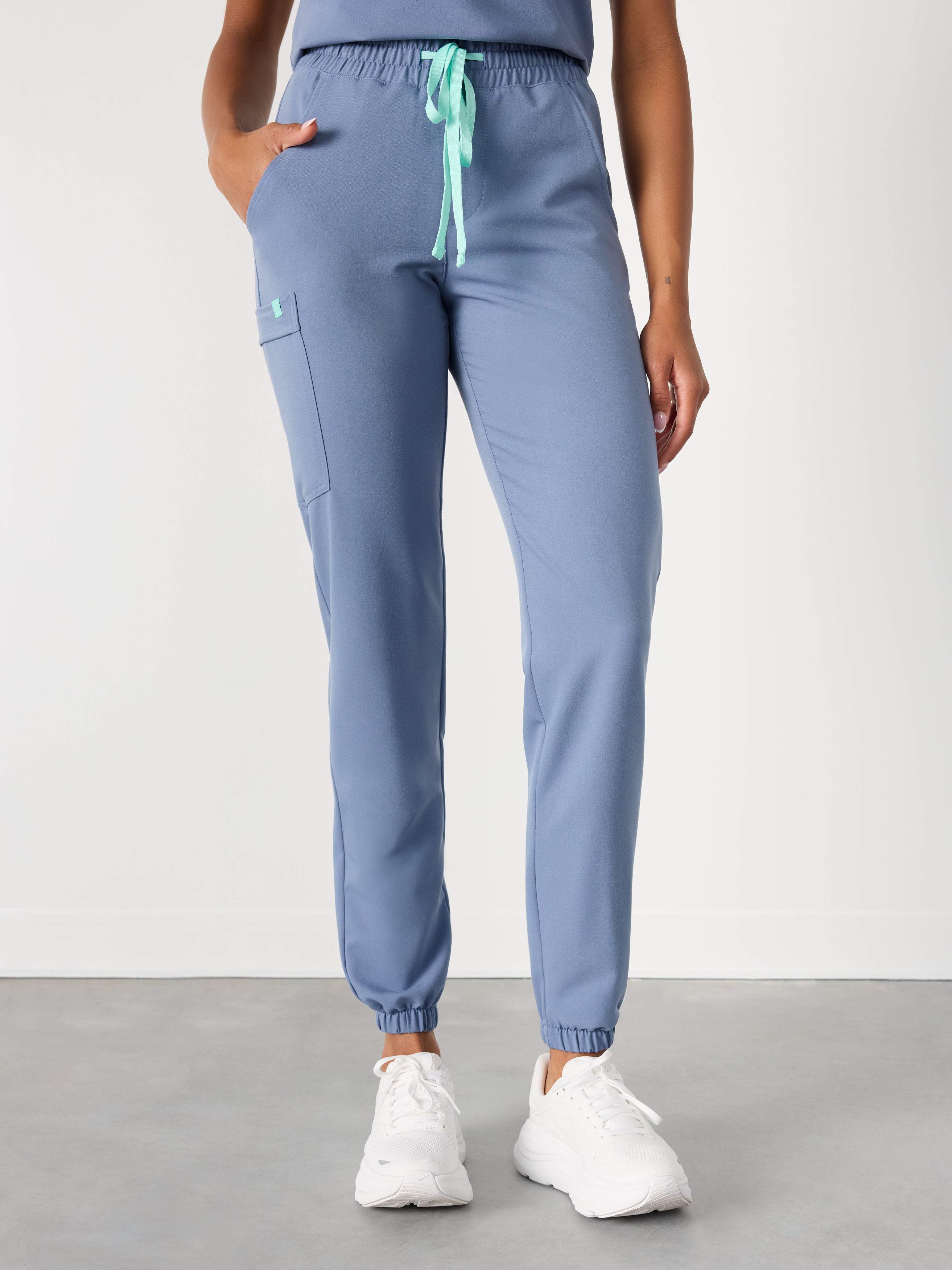 ROSIE RE-GARDE™ - BLUE HORIZON - Jogger Scrub Pants - SILVADUR™