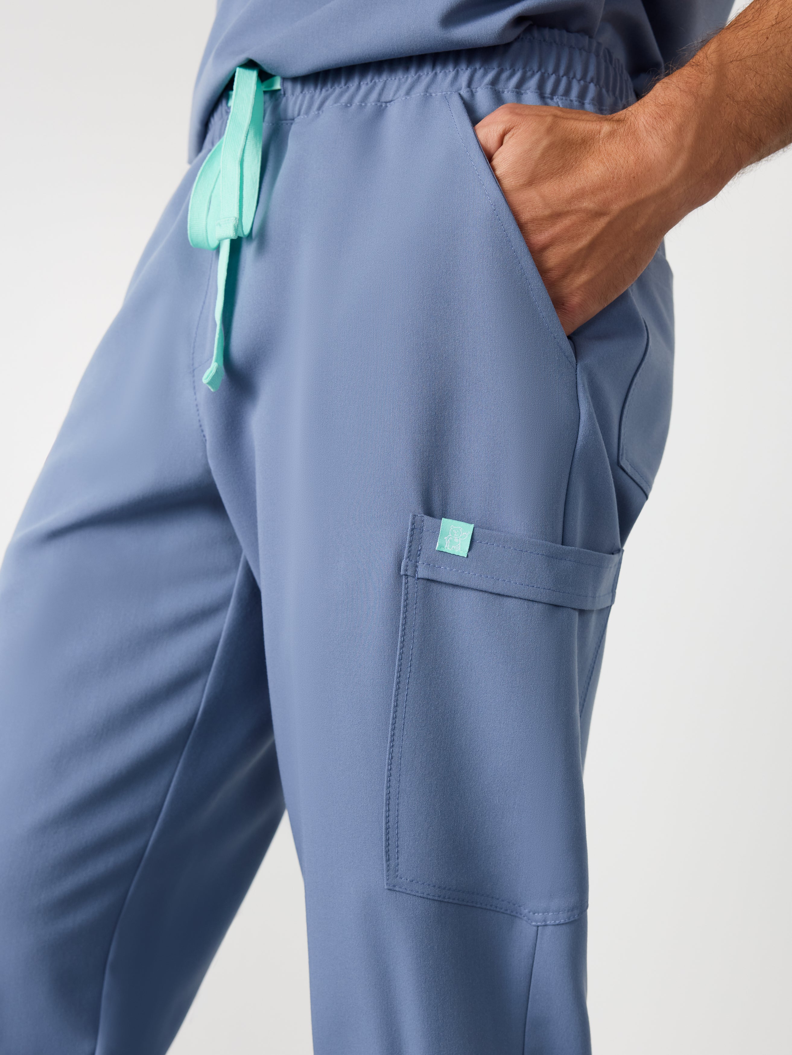 WILLIAM RE-GARDE™ - BLUE HORIZON - Men's Jogger Pants - SILVADUR™ - Final Sale