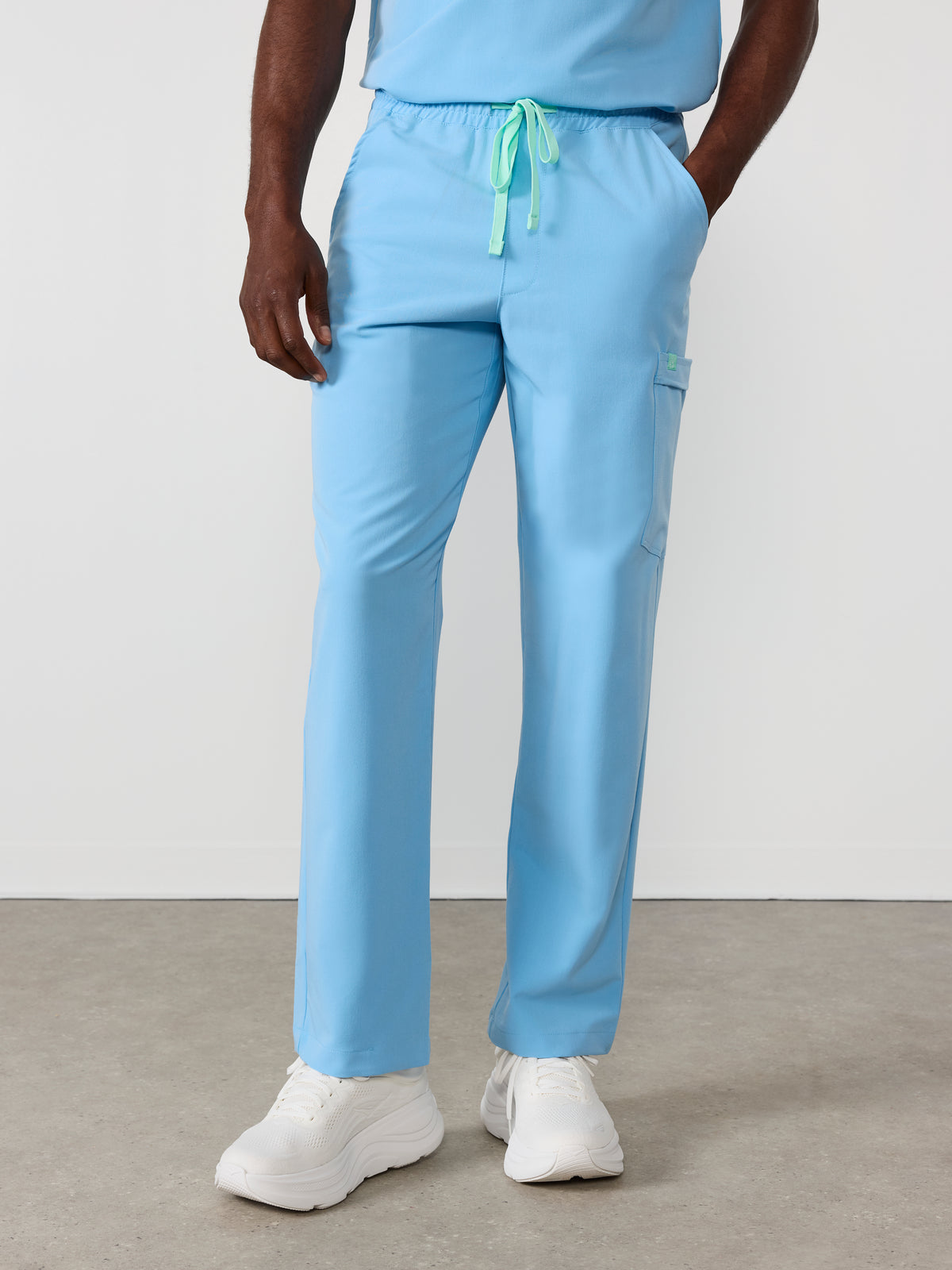 ROMEO RE-GARDE™️ - CLASSIC BLUE- Straight Cut Scrub Pants - SILVADUR™️