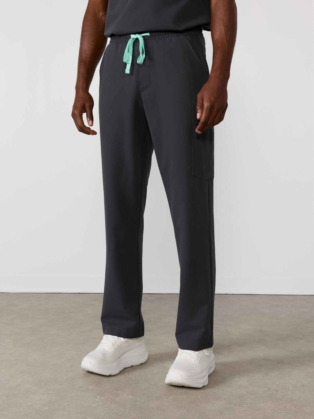 ROMEO RE-GARDE™️ - CHARCOAL - Straight Cut Scrub Pants - SILVADUR™️