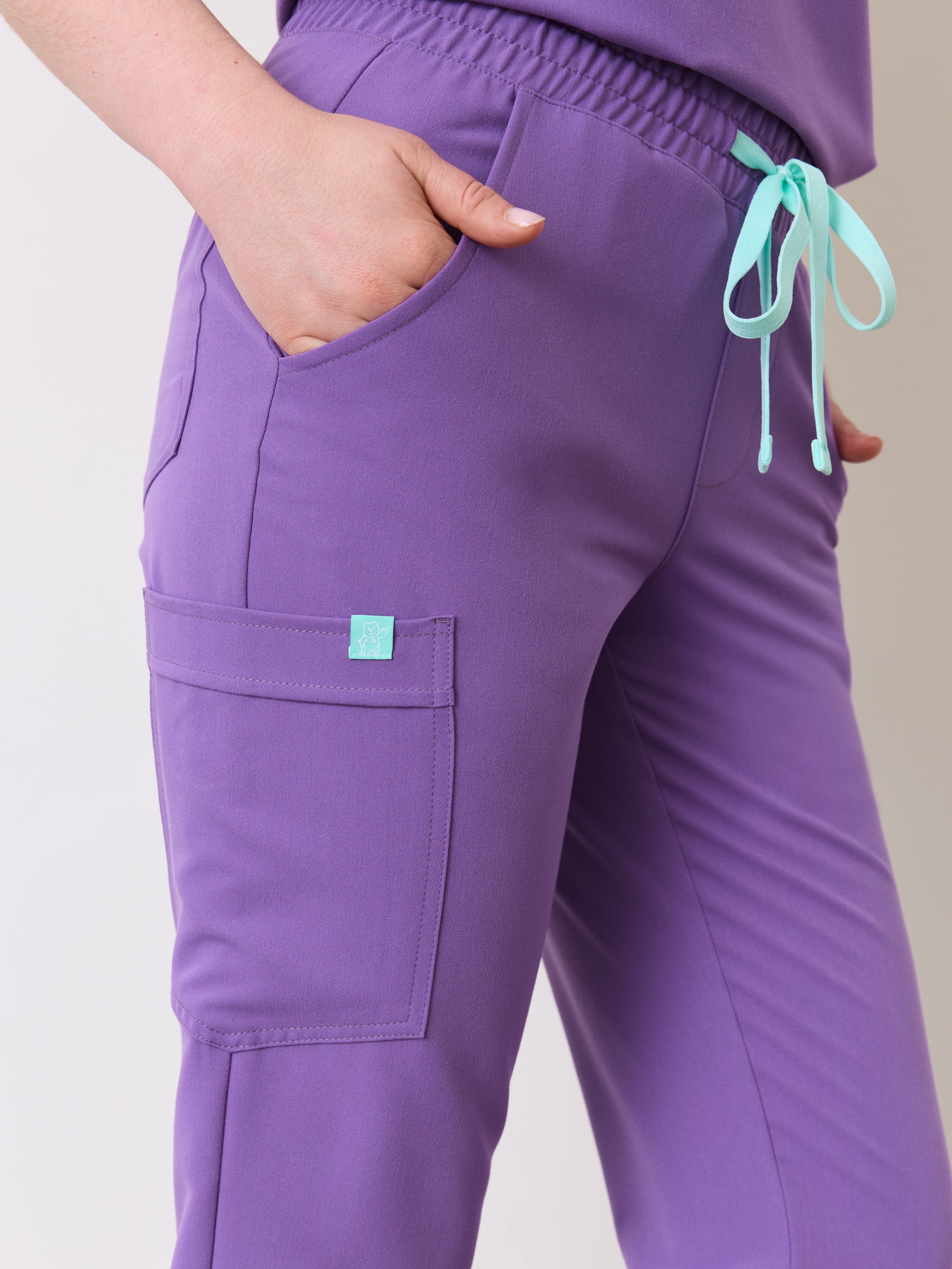 ROSIE RE-GARDE™ - ROYAL LILAC - Jogger Scrub Pants - SILVADUR™ - Final Sale