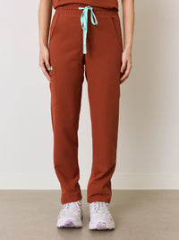 JULIETA RE-GARDE™ - SEQUOIA - Straight Cut Scrub Pants - SILVADUR™