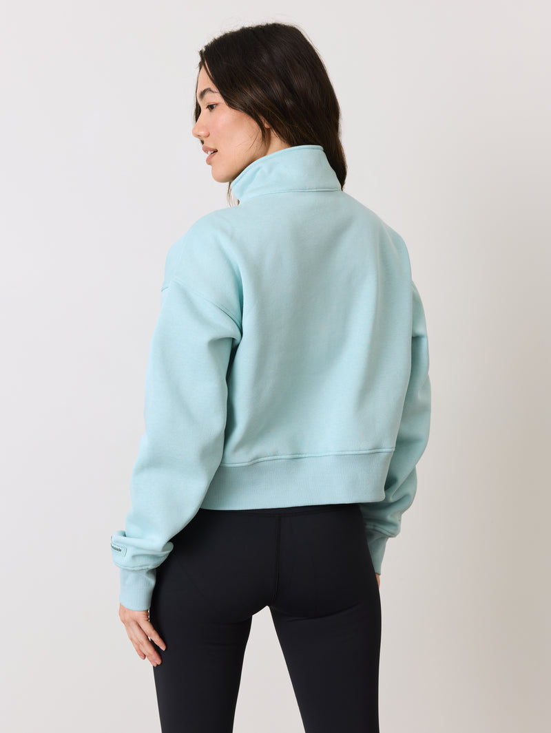 Half Zip Vest - Mint