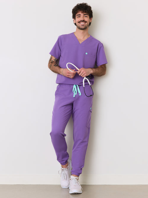 WILLIAM RE-GARDE™ - ROYAL LILAC - Men's Jogger Pants - SILVADUR™