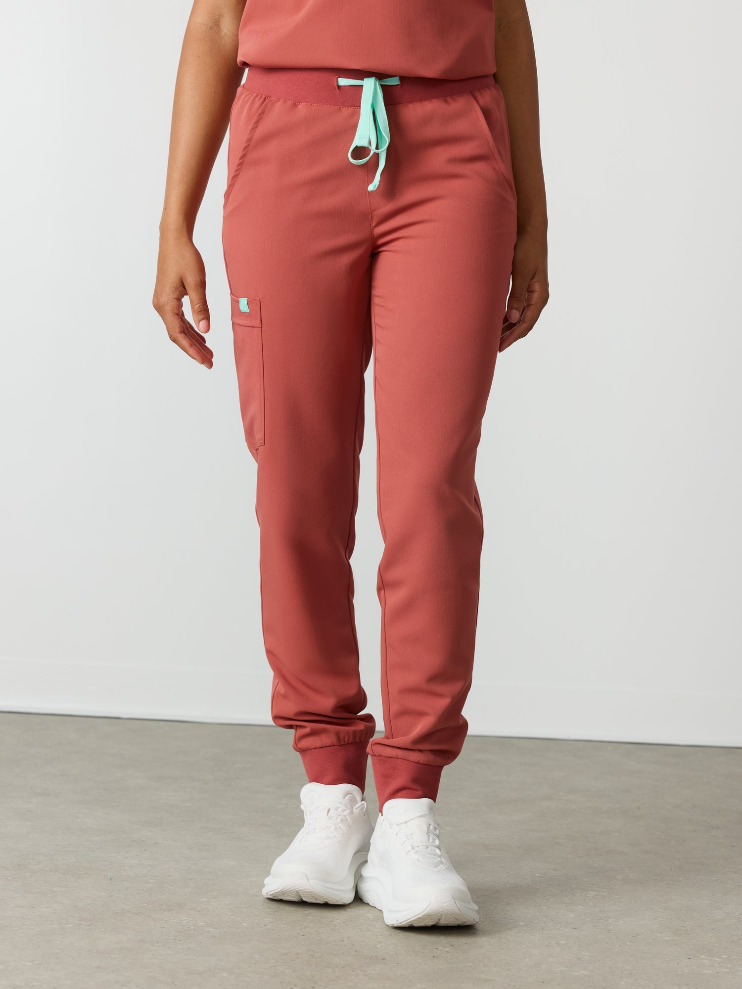 DEMI RE-GARDE™ - MARSALA - Jogger Scrub Pants - SILVADUR™