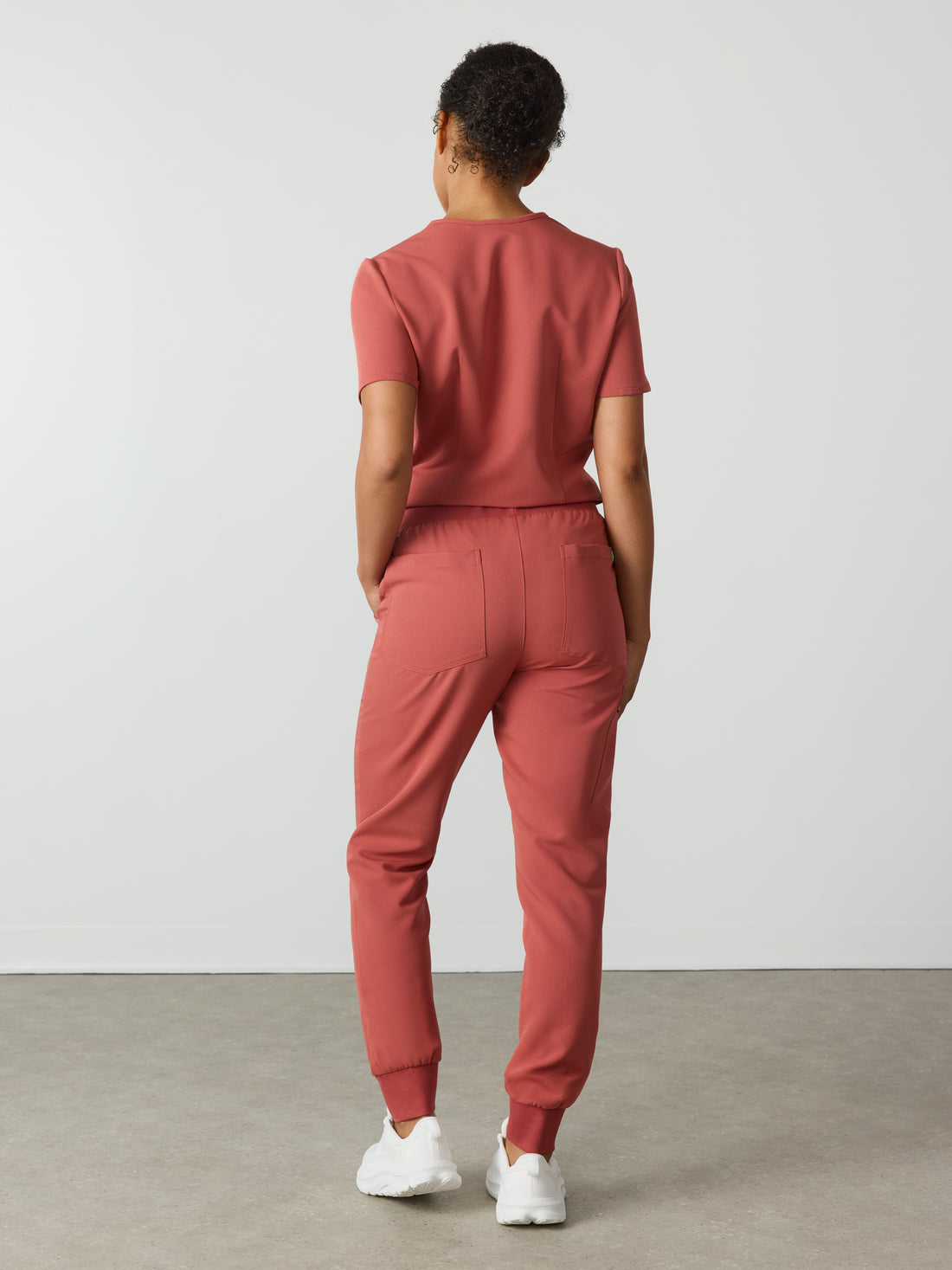 DEMI RE-GARDE™ - MARSALA - Jogger Scrub Pants - SILVADUR™