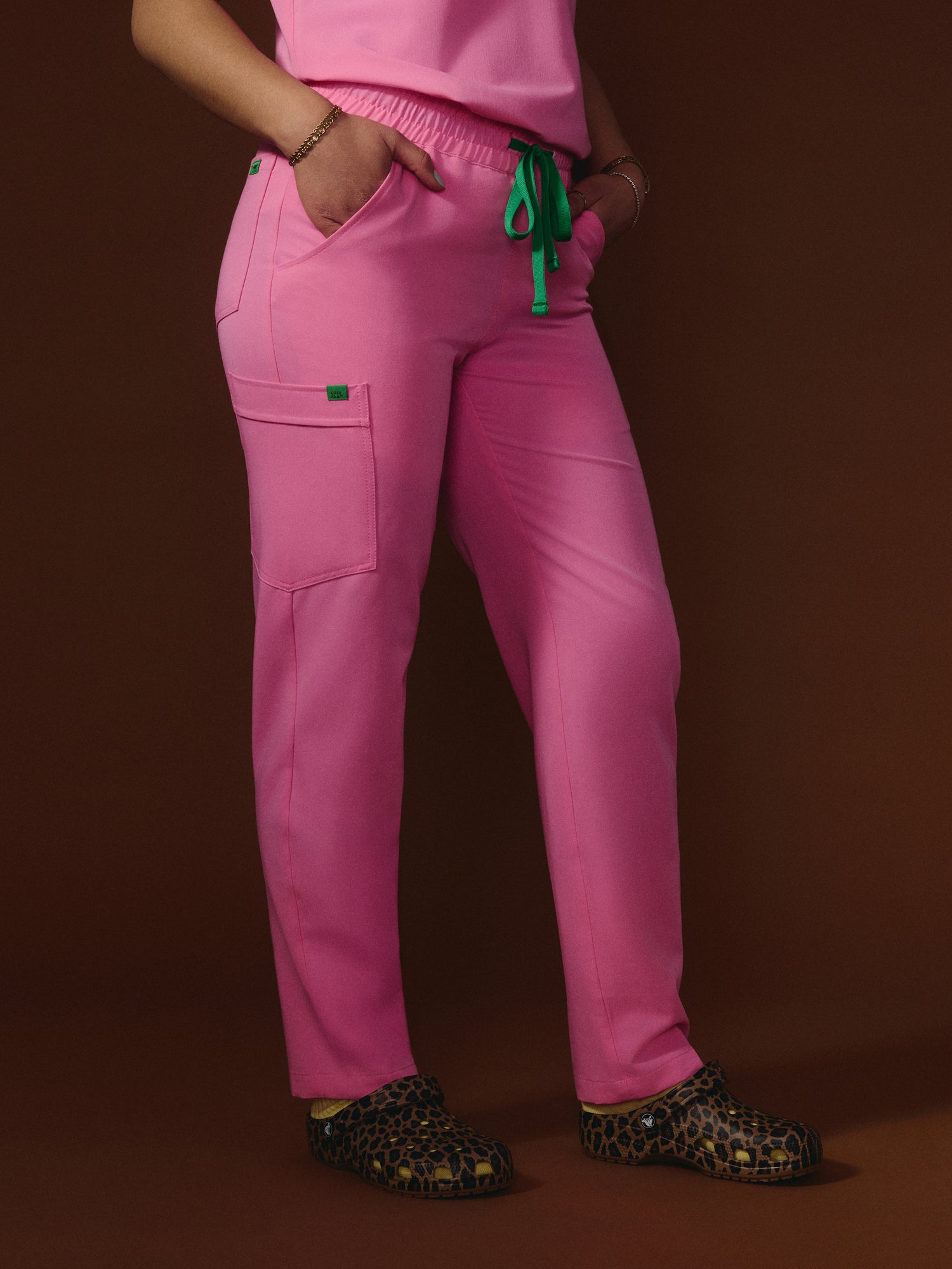 JULIETA RE-GARDE™ - G-M x PONY PINK - Straight Cut Scrub Pants - SILVADUR™