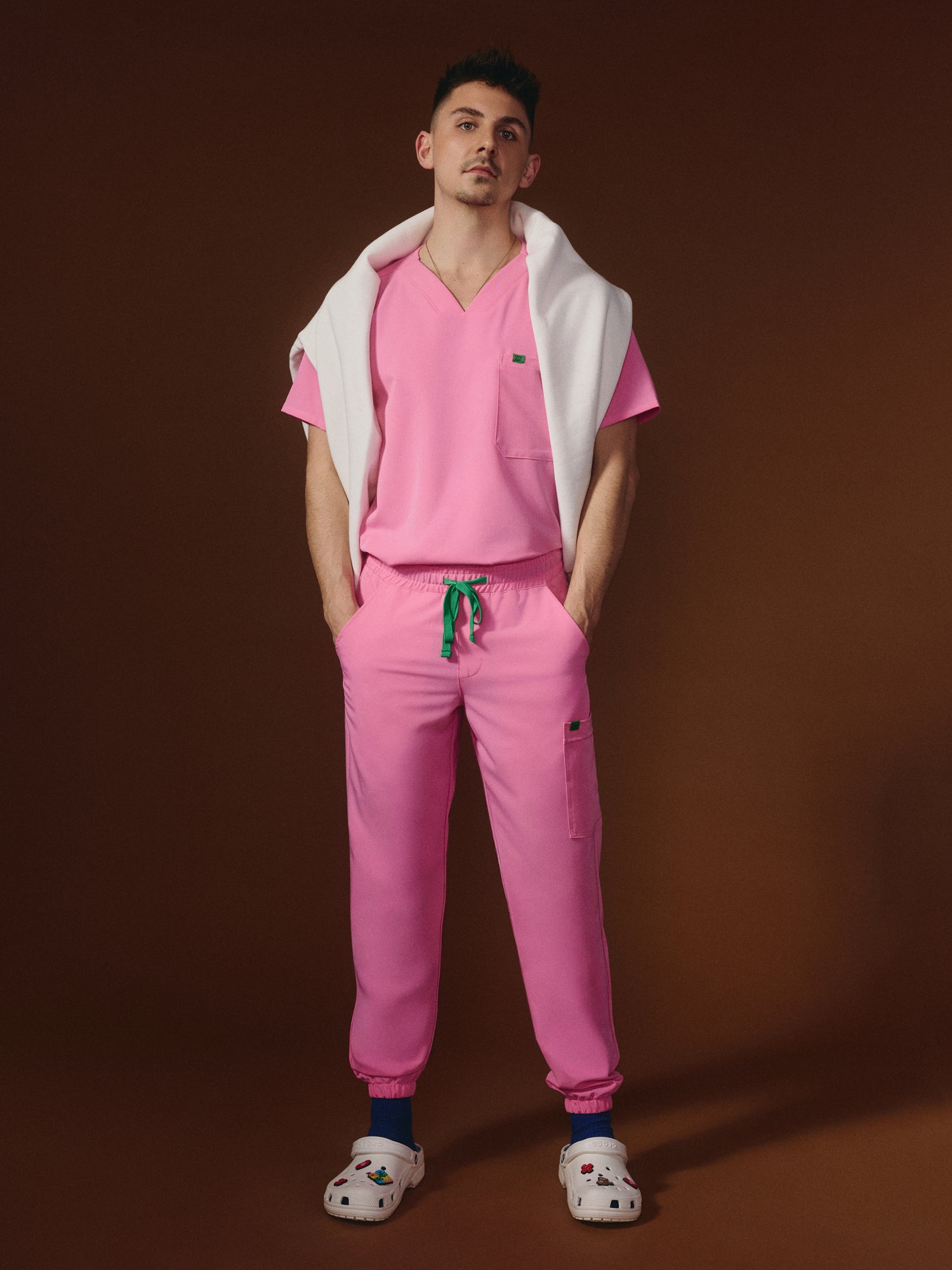 WILLIAM RE-GARDE™ - G-M x PONY PINK - Men's Jogger Pants - SILVADUR™