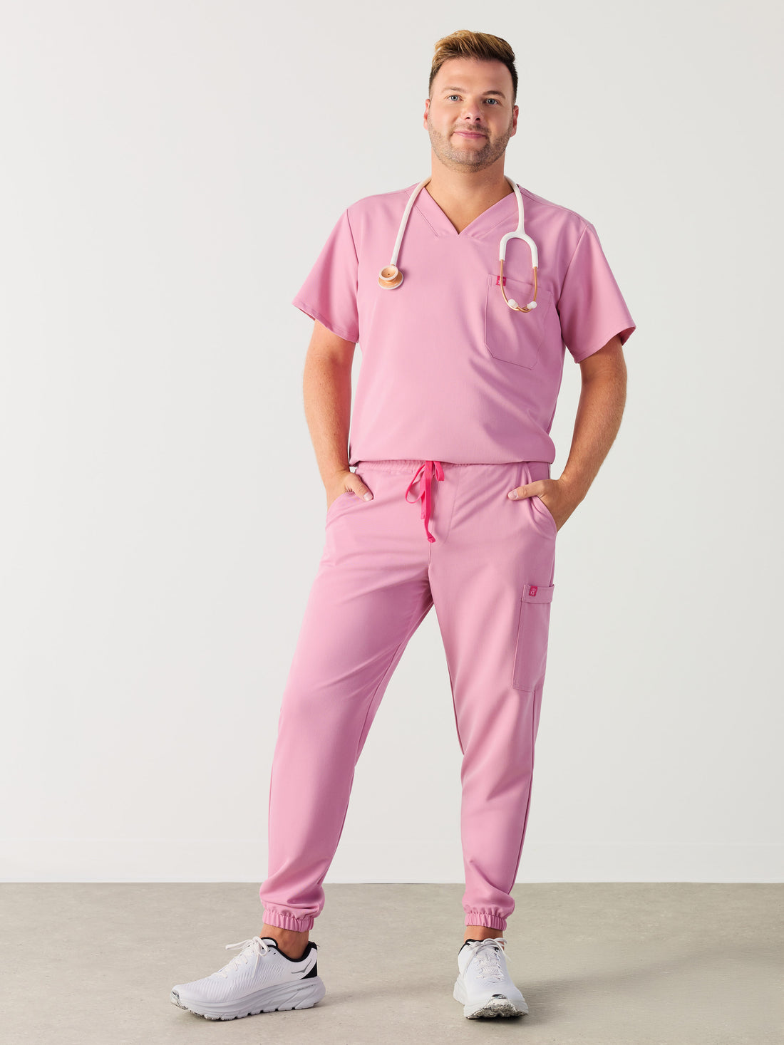 WILLIAM RE-GARDE™ - HOPEFUL PINK - Men's Jogger Pants - SILVADUR™