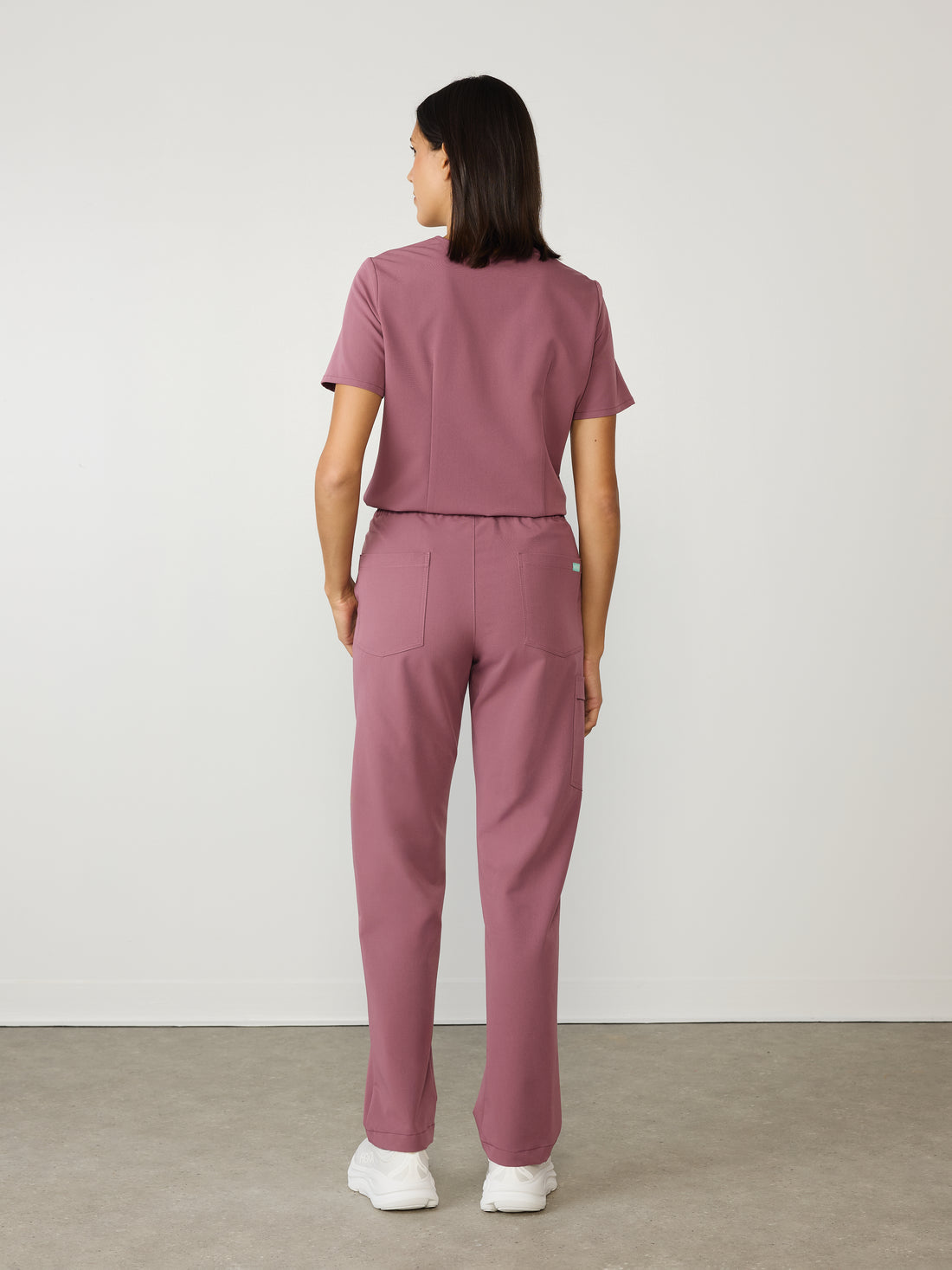 JULIETA RE-GARDE™ - ANTIQUE ROSE - Straight Cut Scrub Pants - SILVADUR™