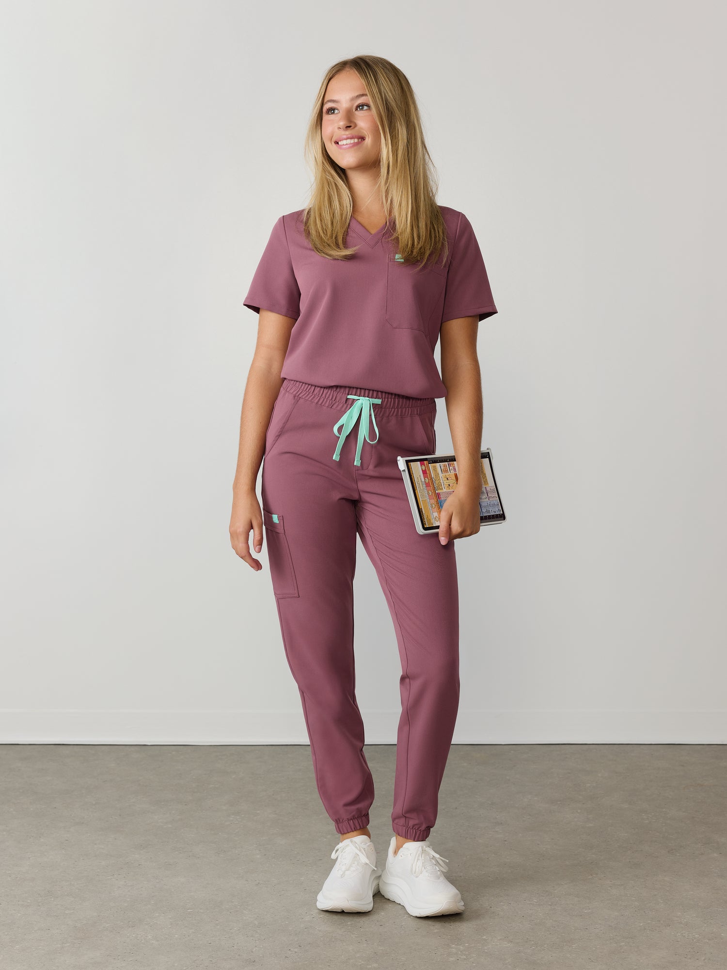 ROSIE RE-GARDE™ - ROSA ANTIGUO - Pantalón médico deportivo - VENTA FINAL