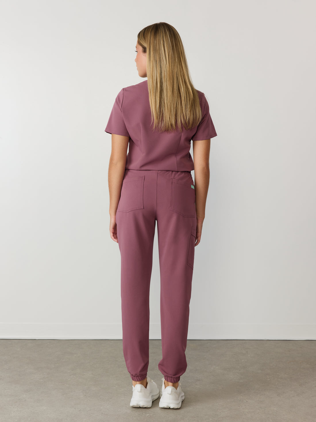 ROSIE RE-GARDE™ - ANTIQUE ROSE - Jogger Scrub Pants - SILVADUR™