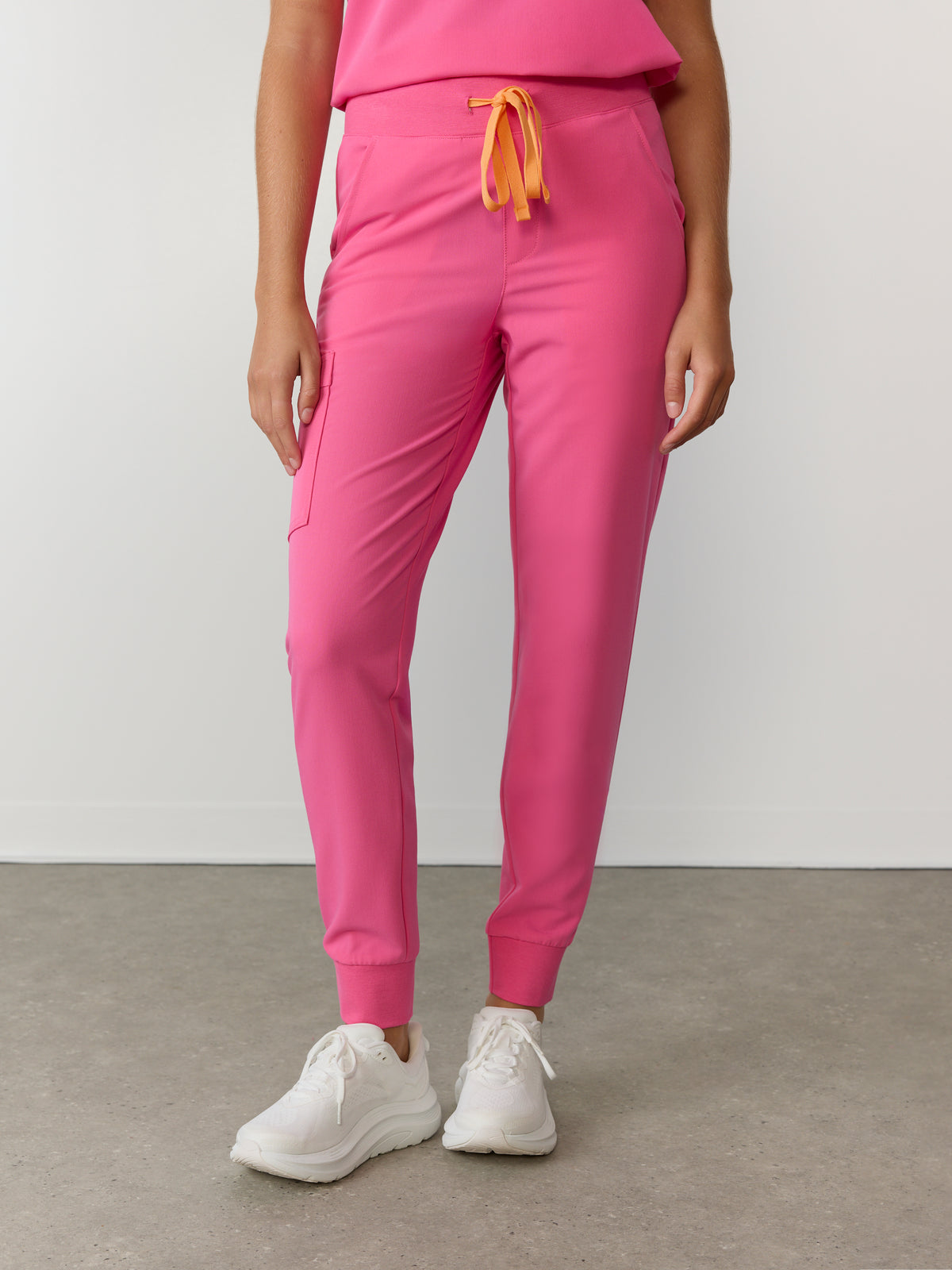 DEMI RE-GARDE™ - SUNRISE PINK - Jogger Scrub Pants - SILVADUR™
